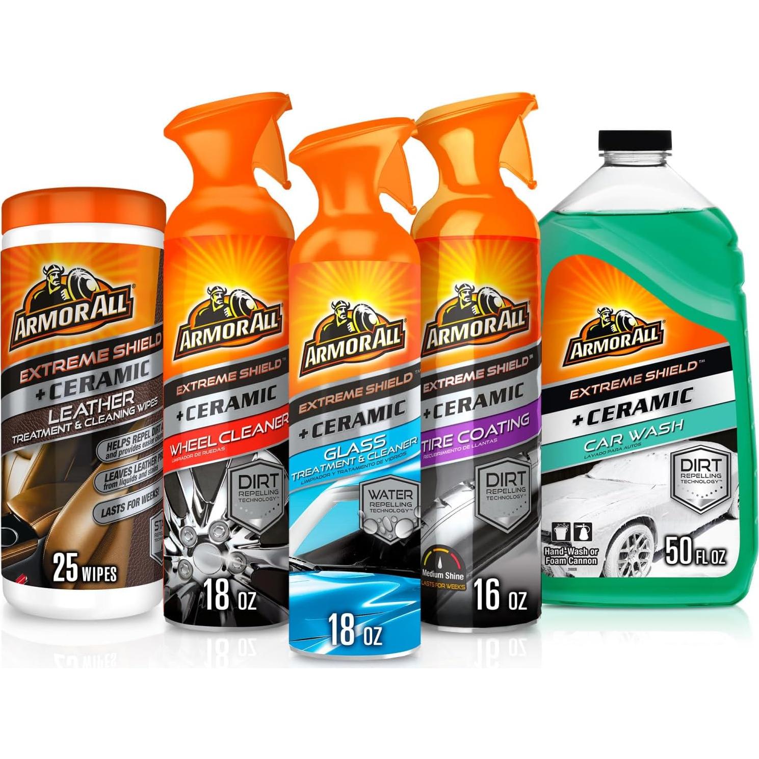 Kit de Cuidado de Auto Exterior Armor All 5 Piezas Cerámico