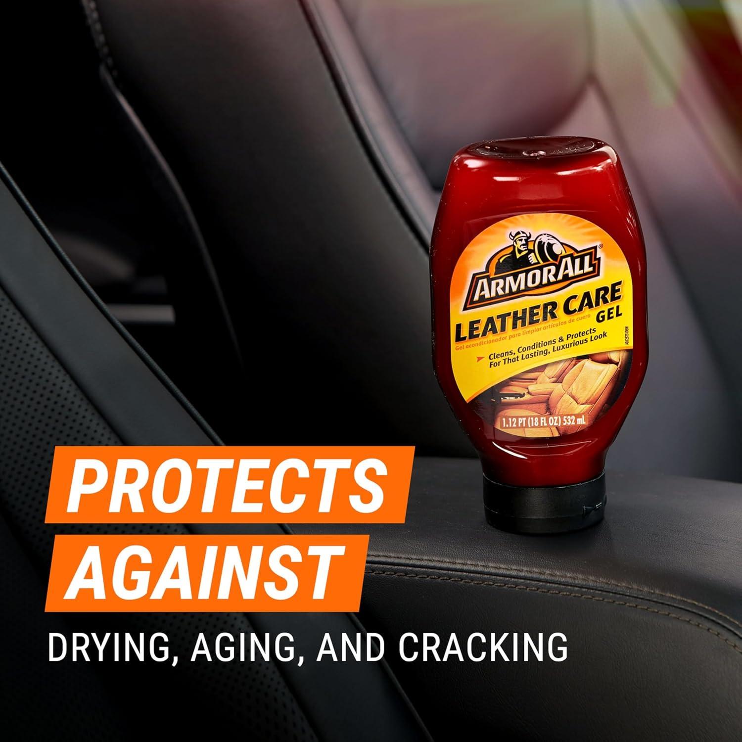 Gel Acondicionador de Cuero Armor All 532 ml - Limpiador y Protector