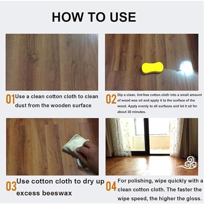 Salvador y Cepillo para Muebles ODPQDO - Crema para Cuero y Madera