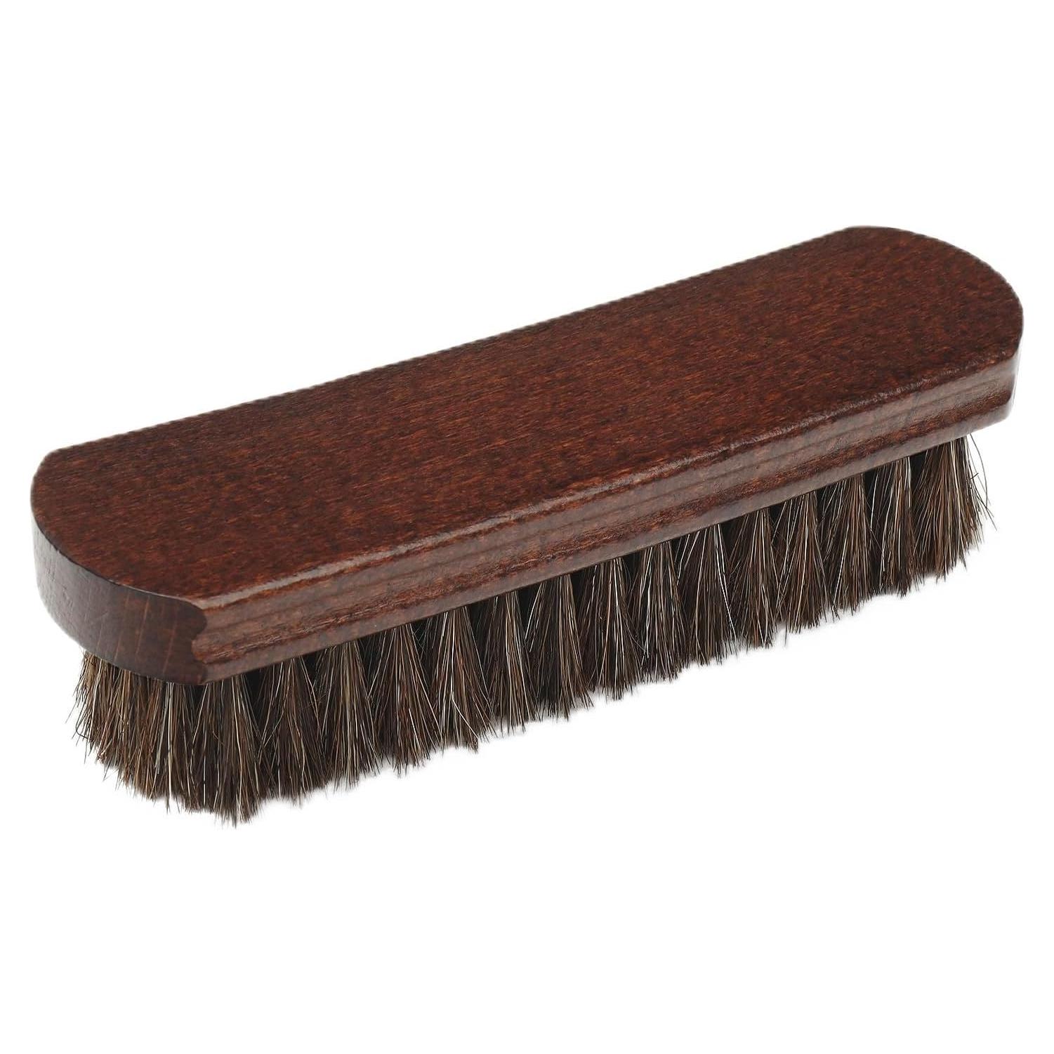 Cepillo de Zapatos Profesional Lyssra 100% Caballo Suave