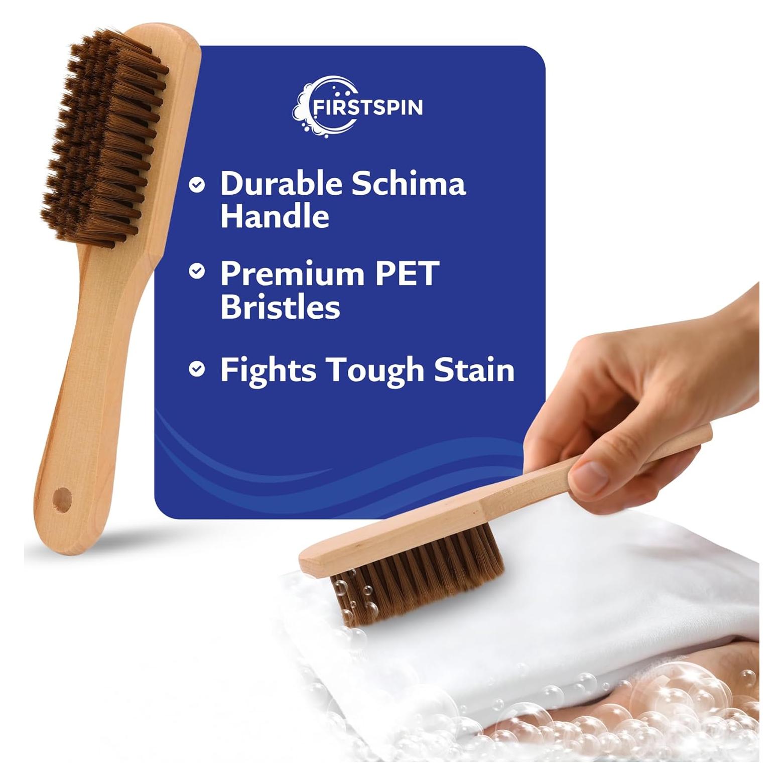 Cepillo quitamanchas ergonómico FIRSTSPIN - 67.8g - Multiuso