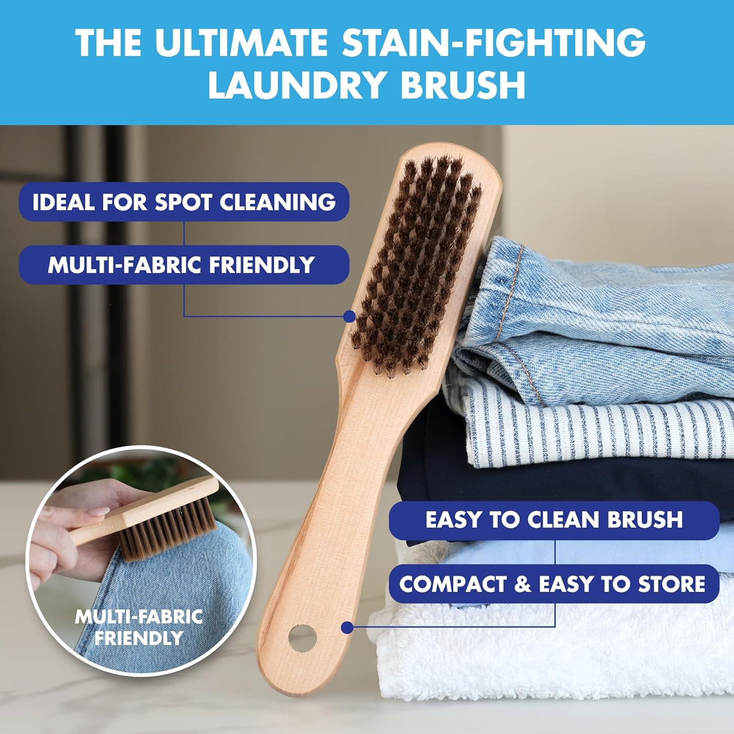 Cepillo quitamanchas ergonómico FIRSTSPIN - 67.8g - Multiuso