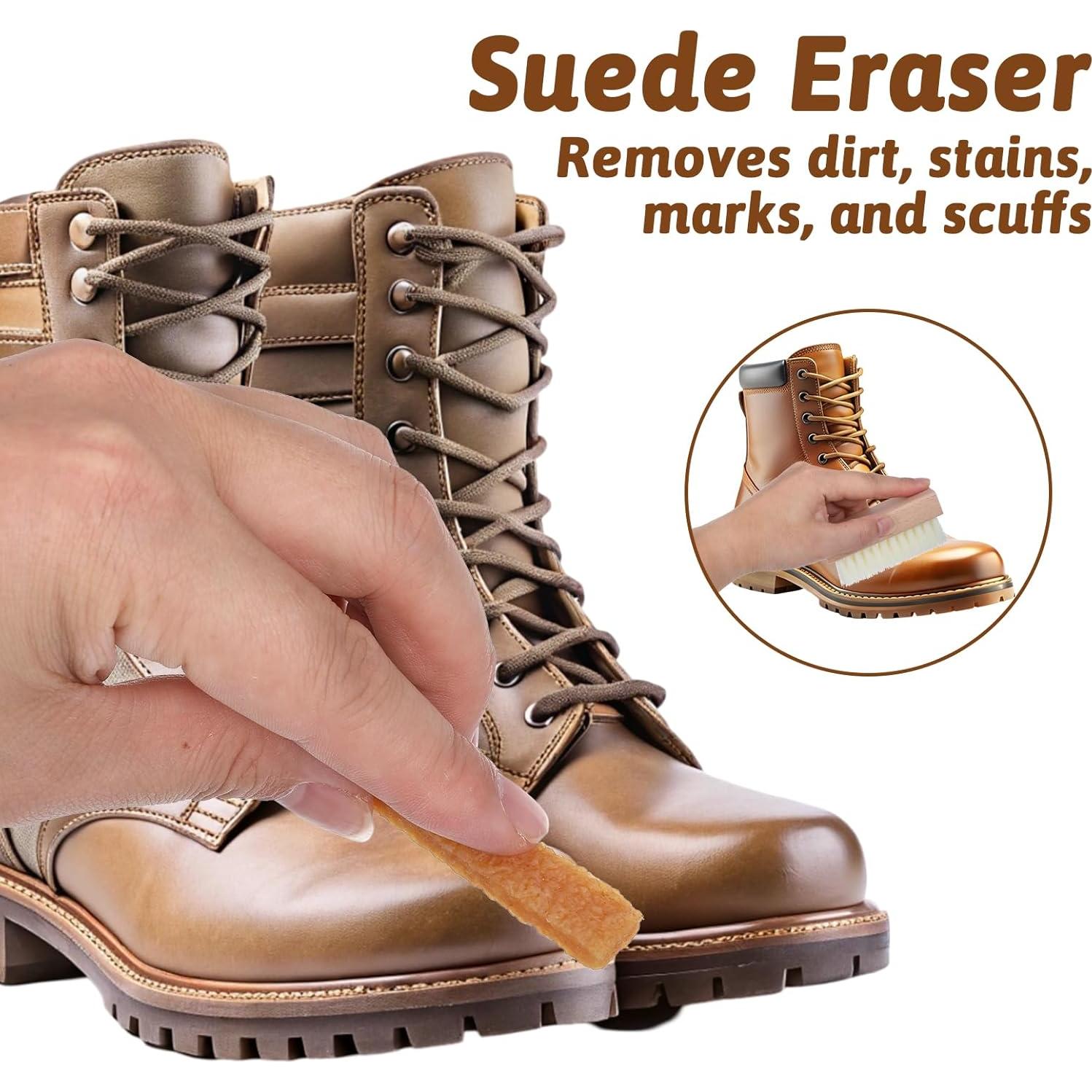 Kit de Limpieza de Zapatos Tucnoeu para Suede y Nubuck