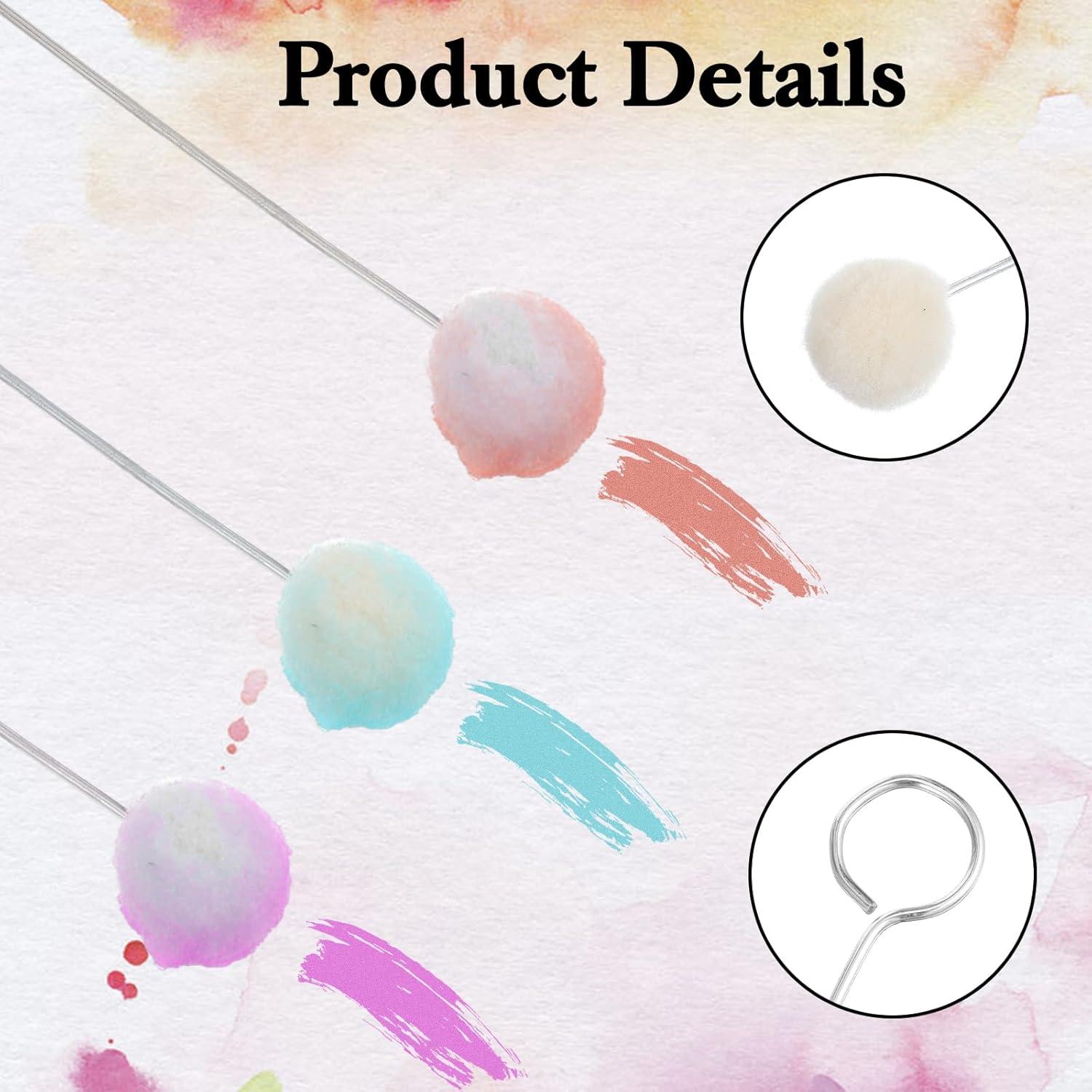 25 Aplicadores de Lana para Tinte de Cuero Guduling - Reutilizables