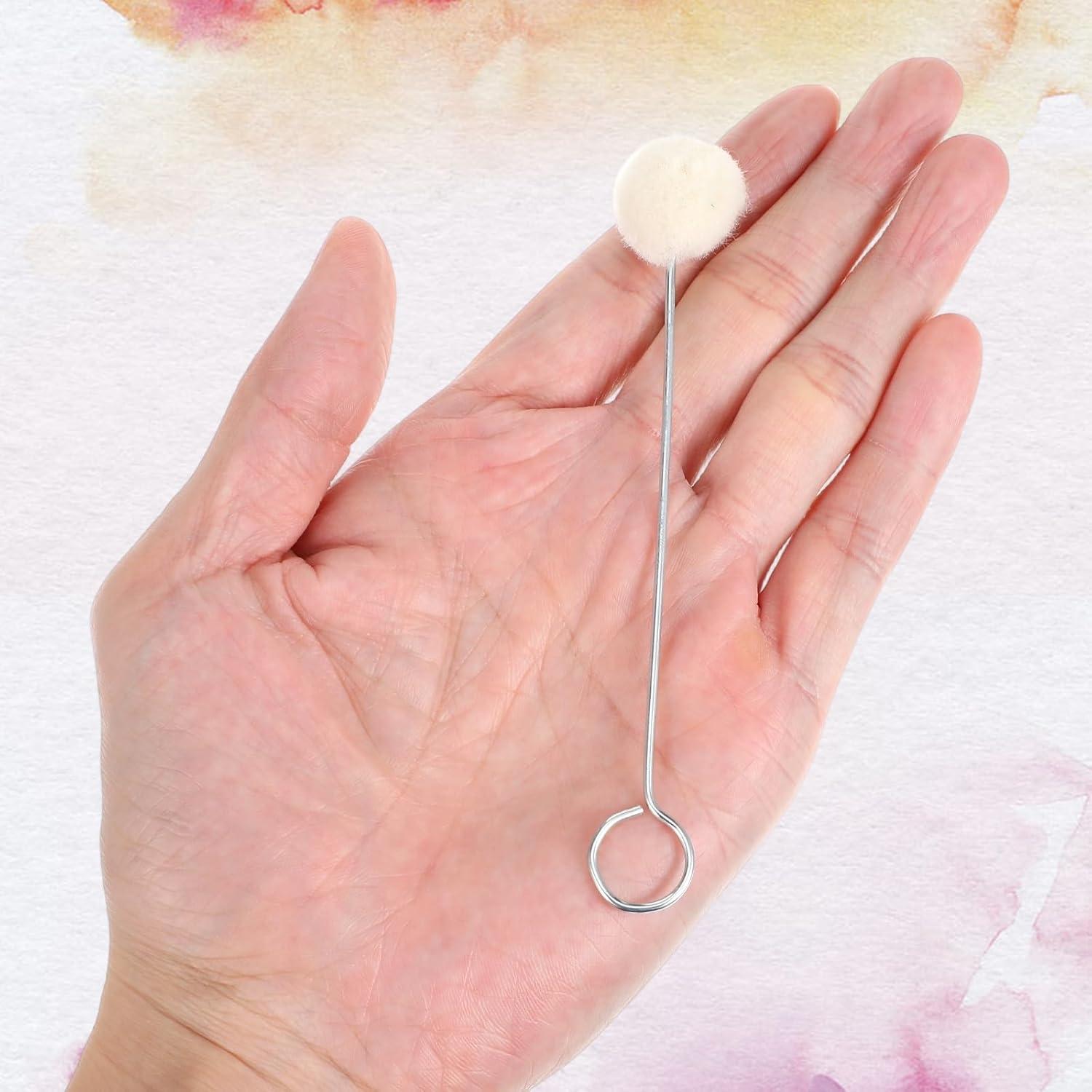 25 Aplicadores de Lana para Tinte de Cuero Guduling - Reutilizables