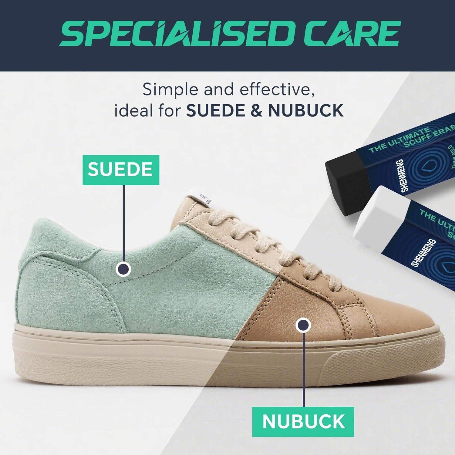 Borrador de Ante SHENMENG para Zapatos - Limpieza Sin Agua