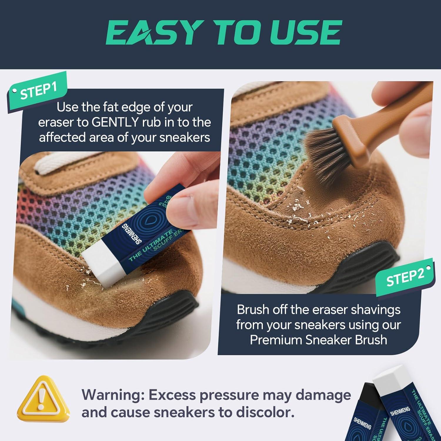 Borrador de Ante SHENMENG para Zapatos - Limpieza Sin Agua