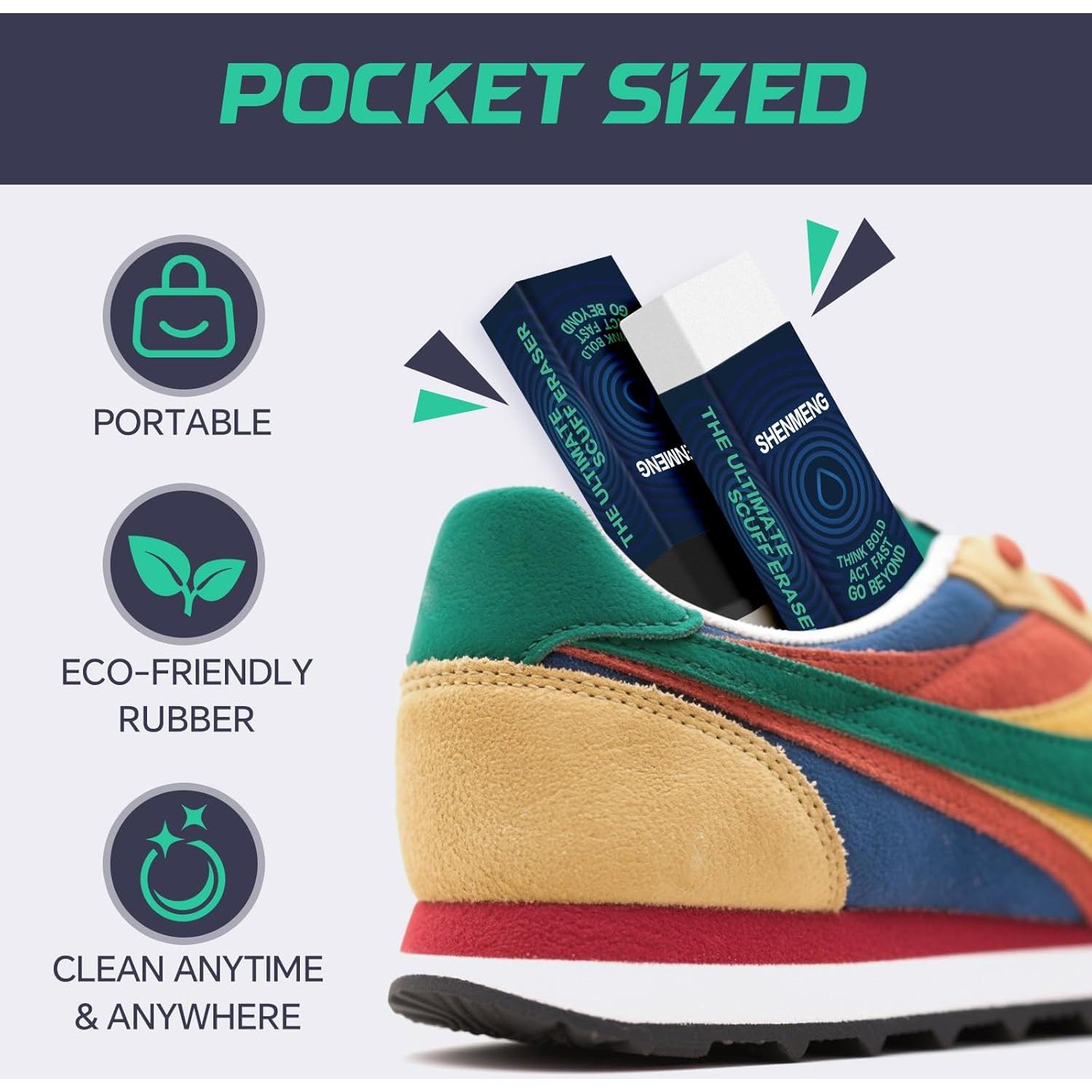 Borrador de Ante SHENMENG para Zapatos - Limpieza Sin Agua