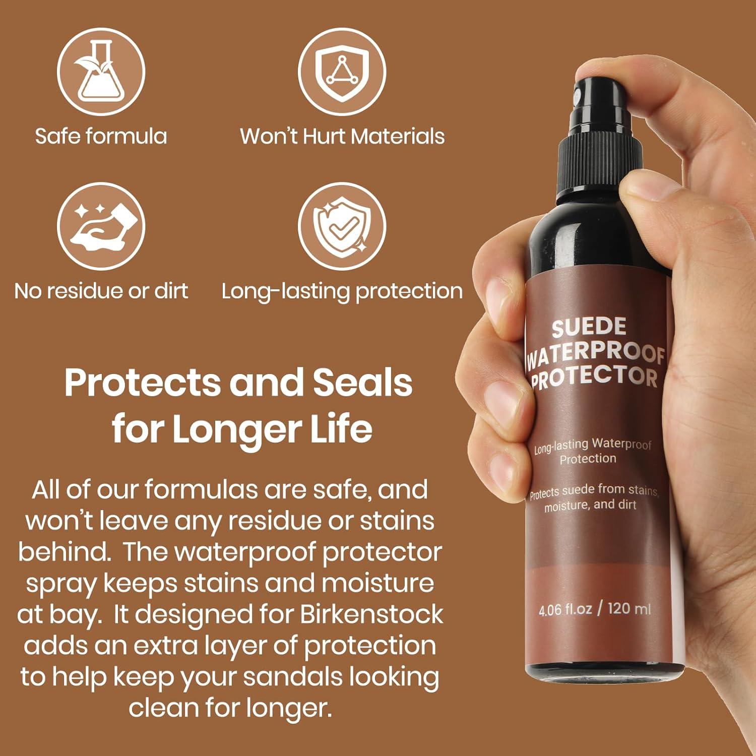 Kit de limpieza premium Calvana para sandalias y zapatos 240 ml