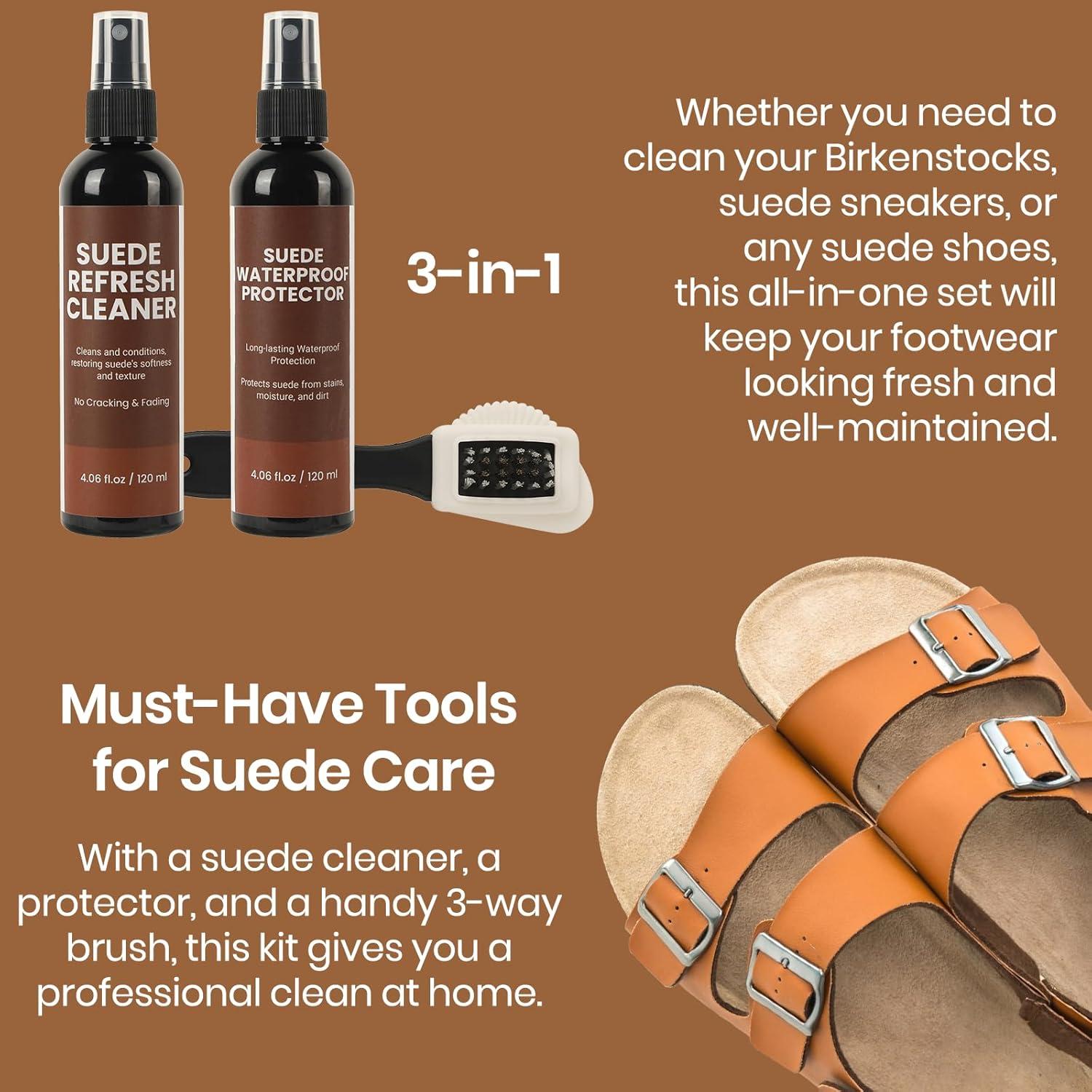 Kit de limpieza premium Calvana para sandalias y zapatos 240 ml