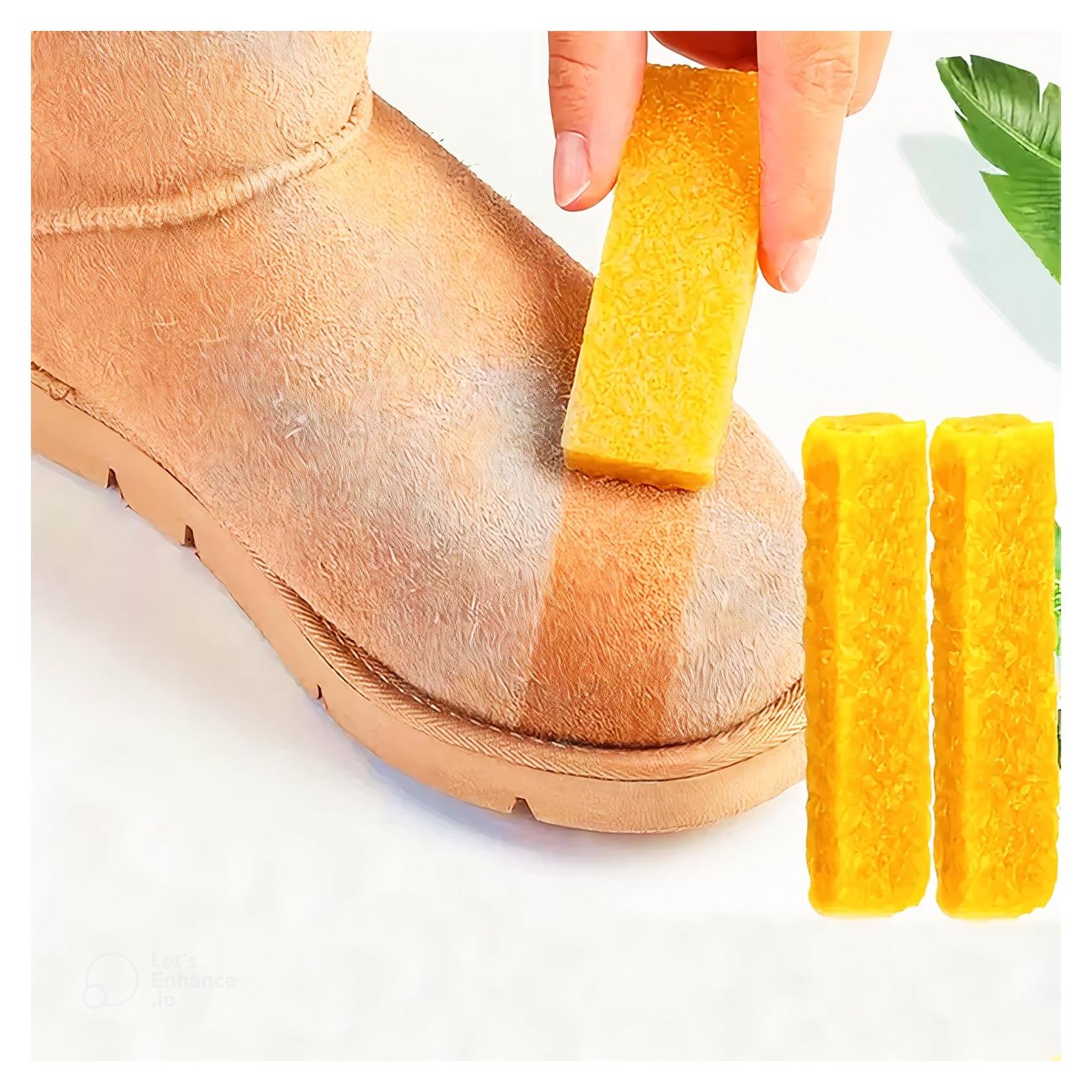 3 Borradores Limpiadores de Cuero Suede Nubuk Piel de Ciervo