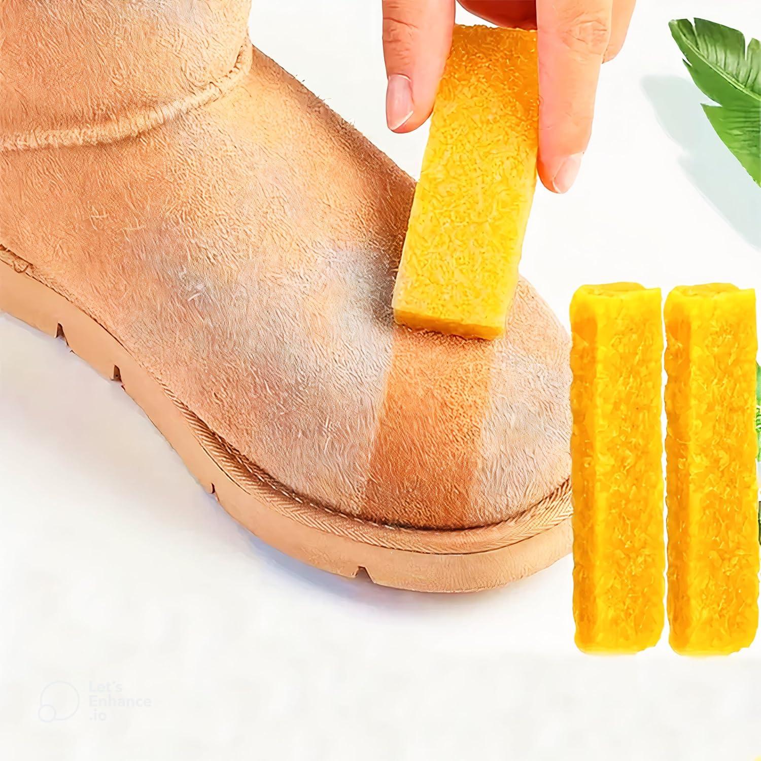 3 Borradores Limpiadores de Cuero Suede Nubuk Piel de Ciervo