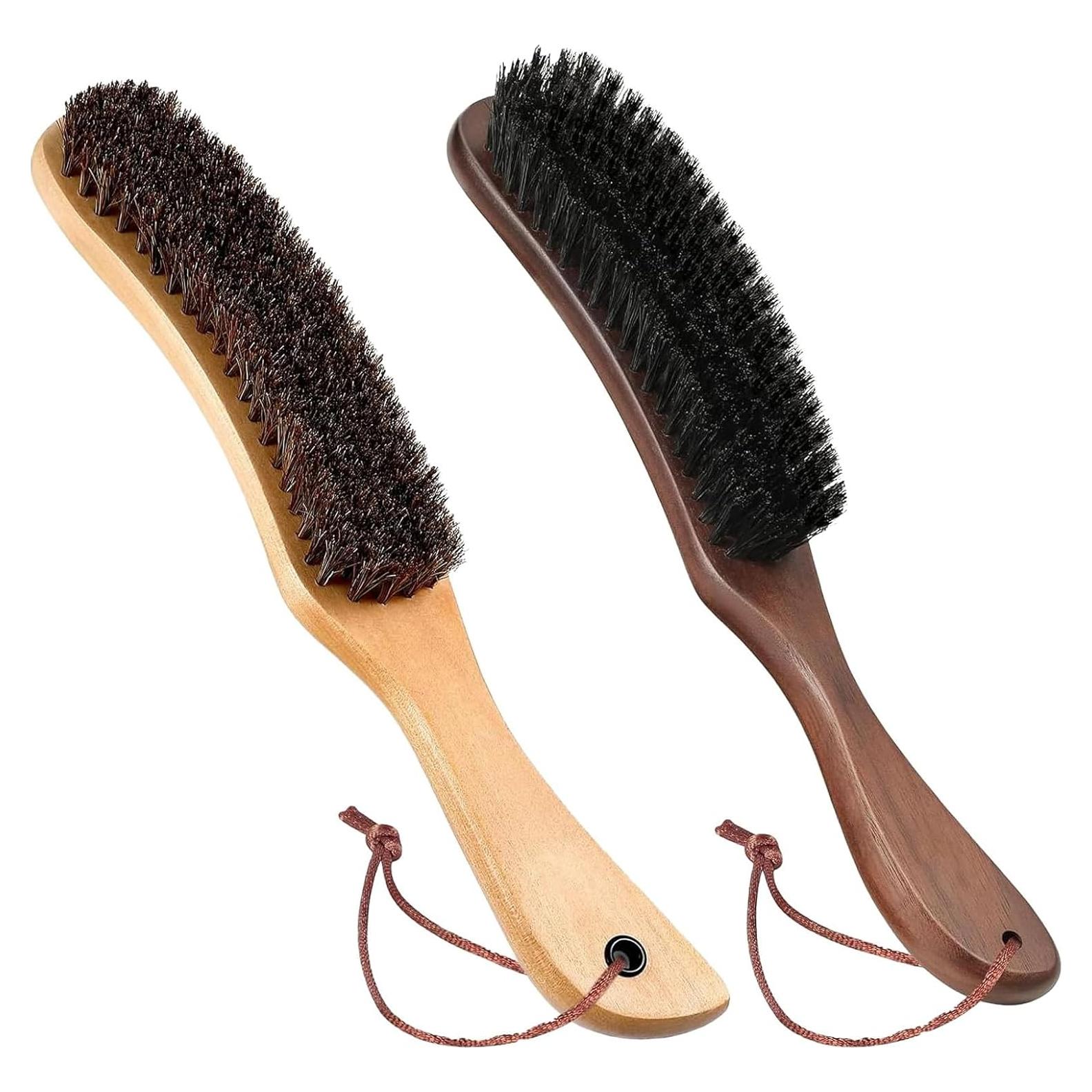 Kit de Cepillos para Sombreros Qixiang CB - Madera y Cerdas Naturales