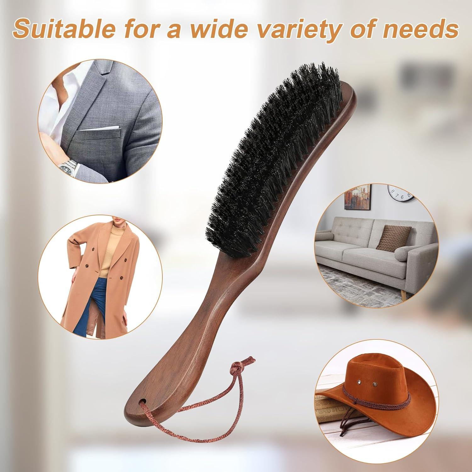 Kit de Cepillos para Sombreros Qixiang CB - Madera y Cerdas Naturales