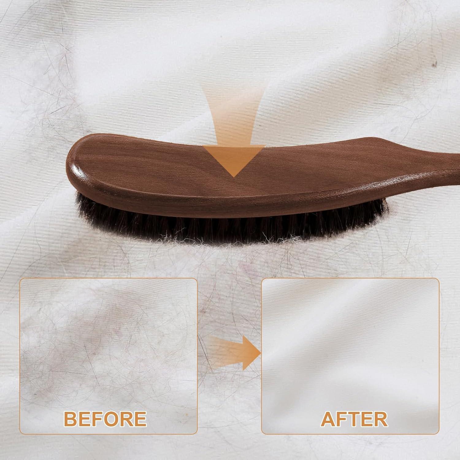 Kit de Cepillos para Sombreros Qixiang CB - Madera y Cerdas Naturales