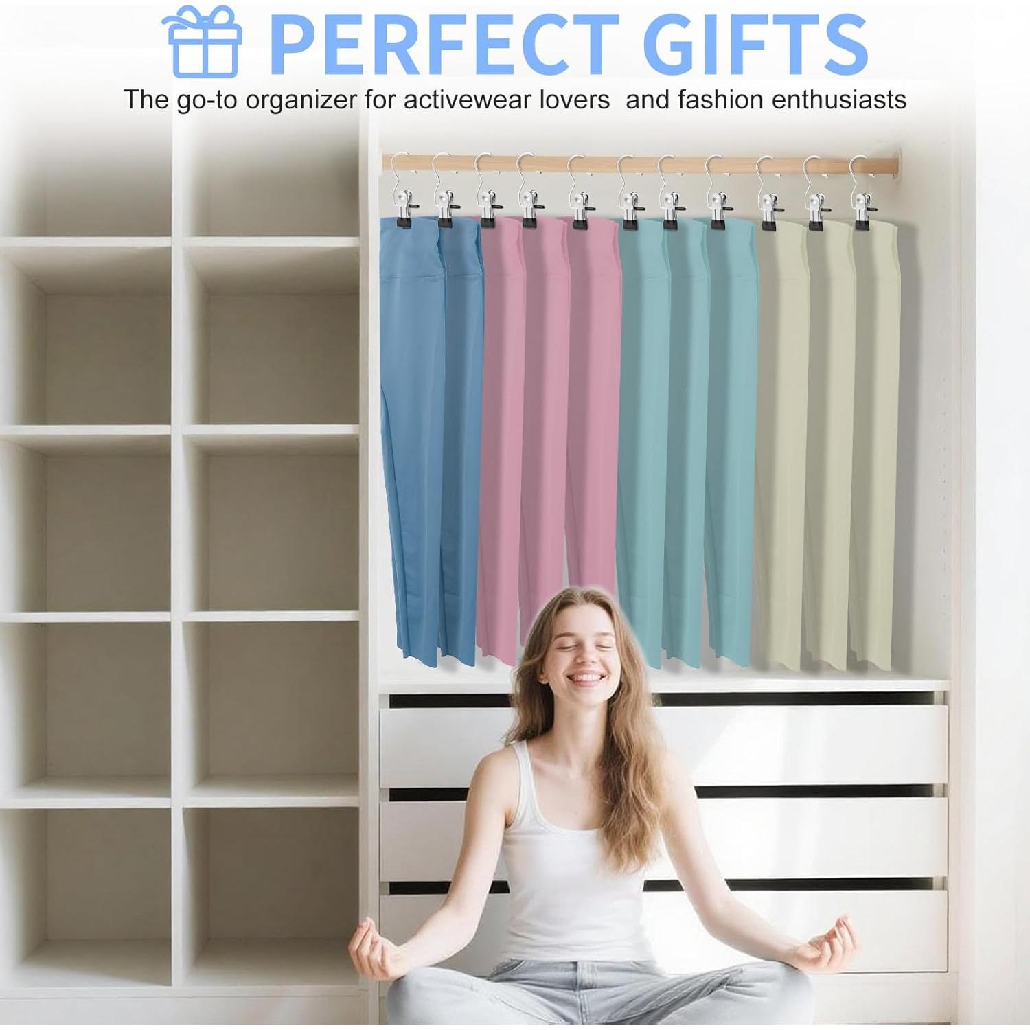 Pinzas de Ropa Senbowe 30 Piezas Acero Inoxidable Negro