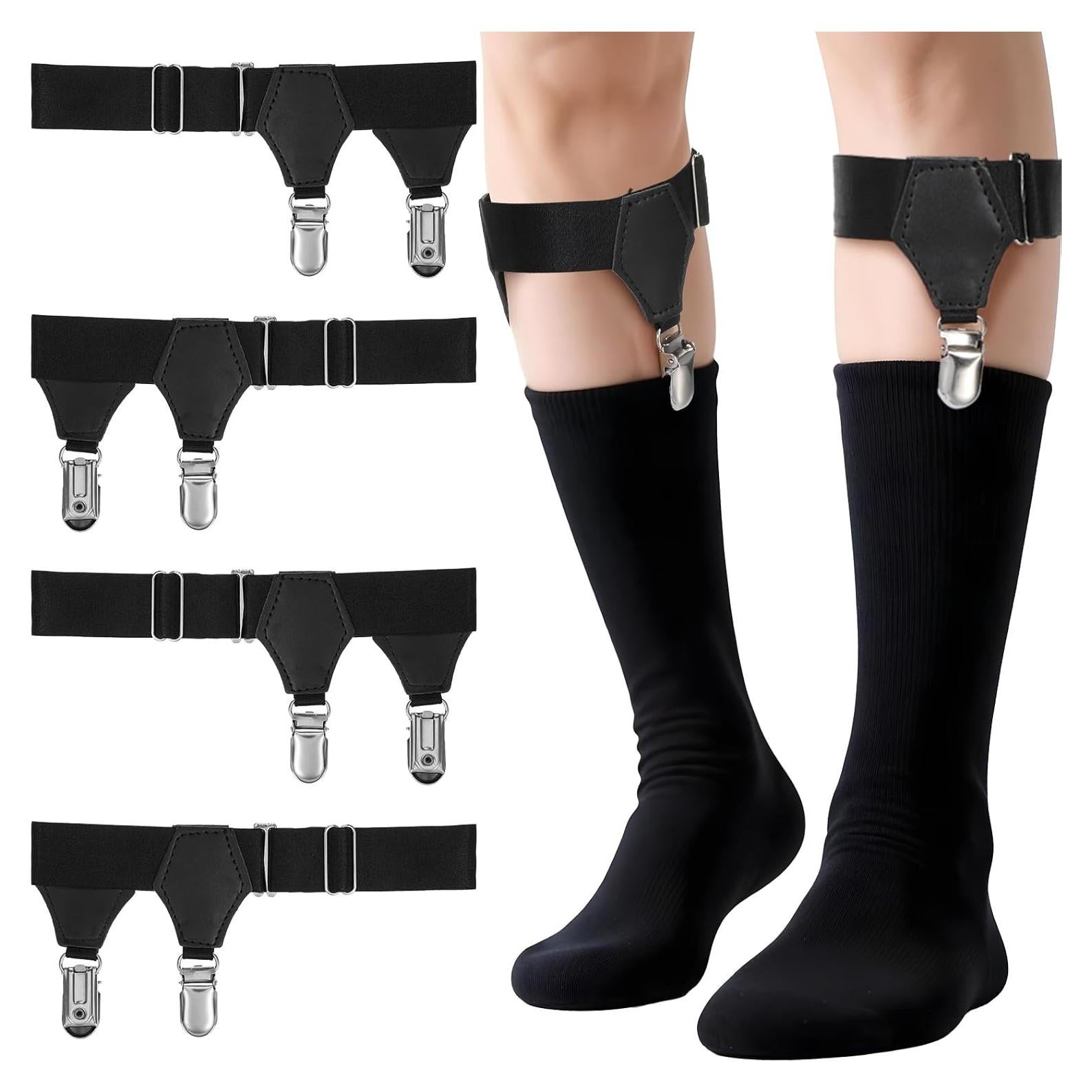 4 Sujetadores de Calcetines Antideslizantes Classicseali