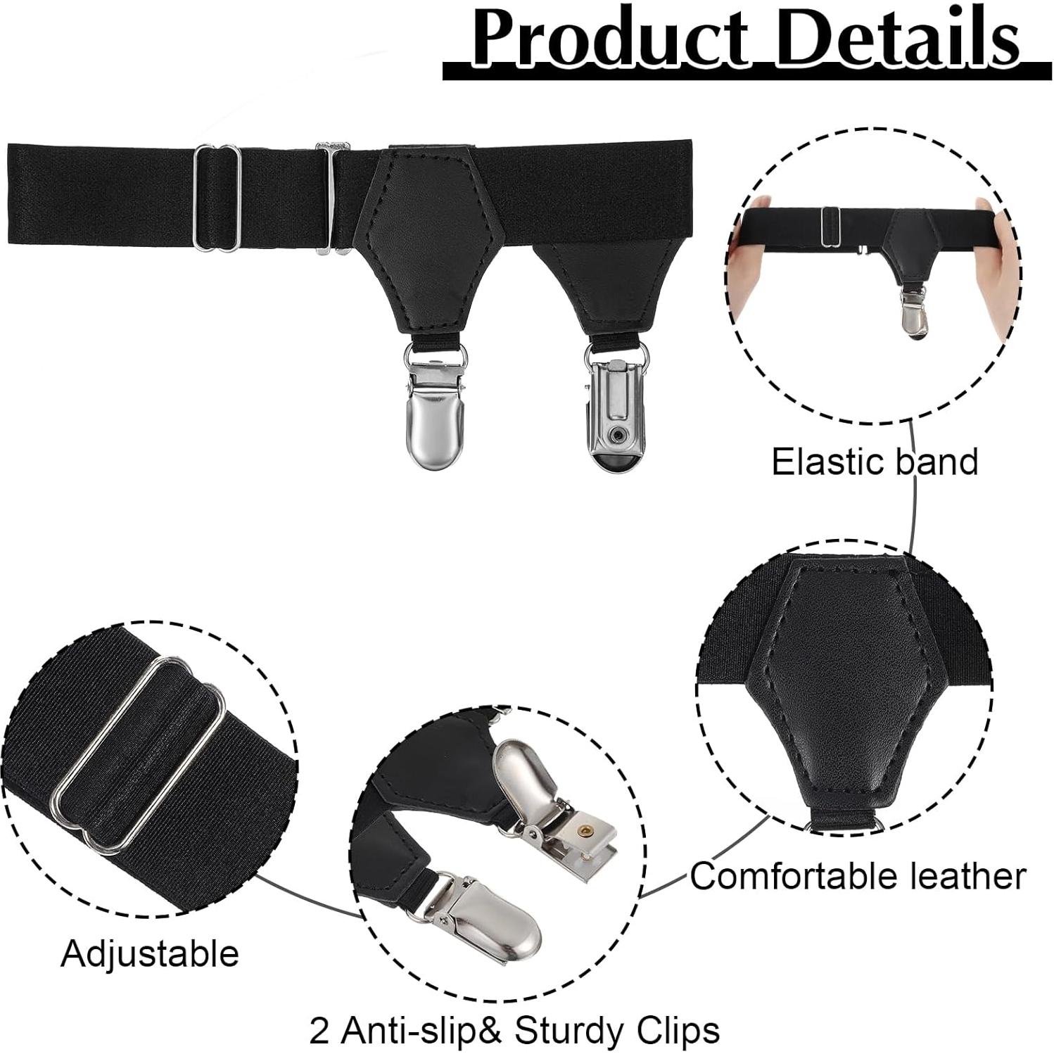 4 Sujetadores de Calcetines Antideslizantes Classicseali