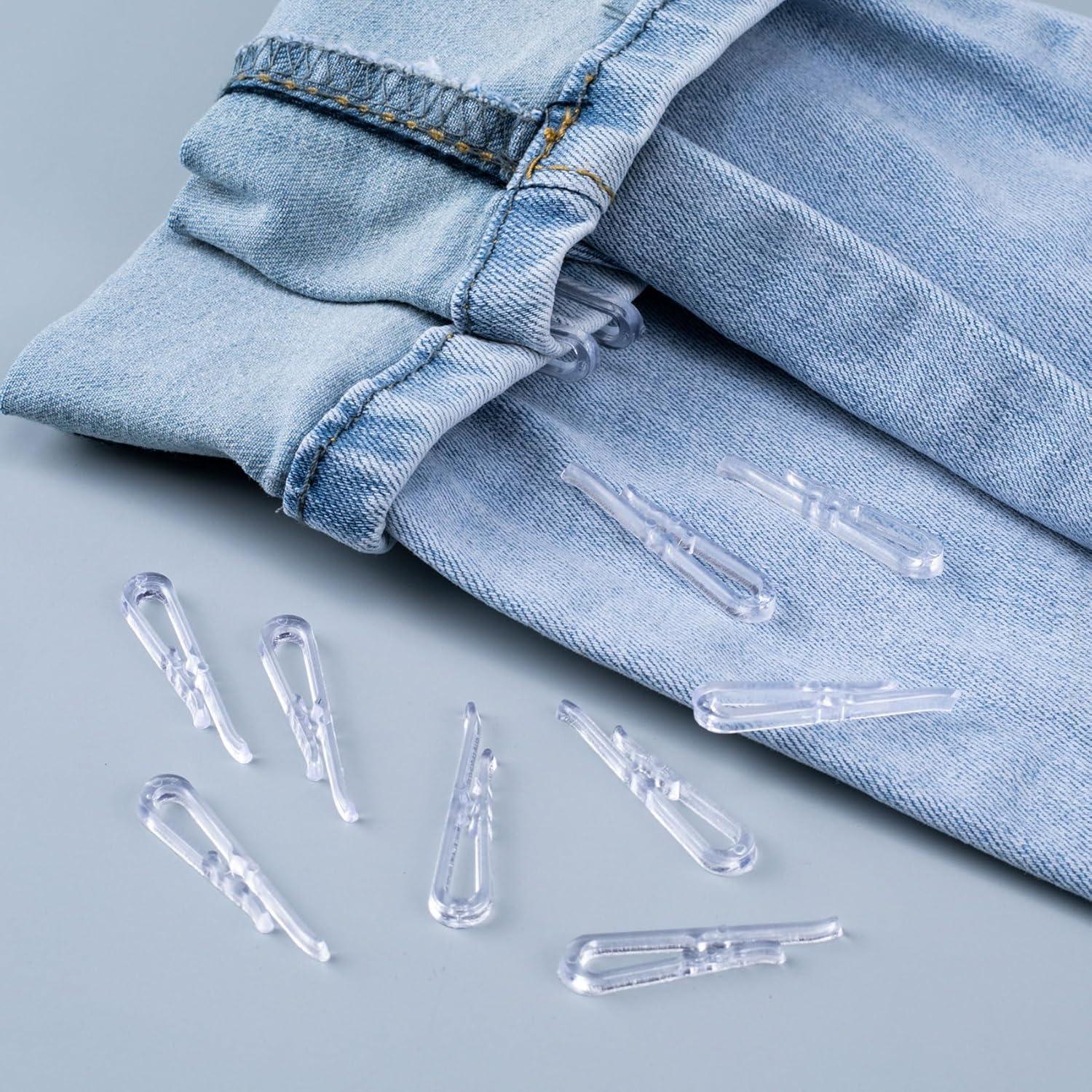 300 Clips de Cocodrilo Transparentes SmallCat - Plástico Premium