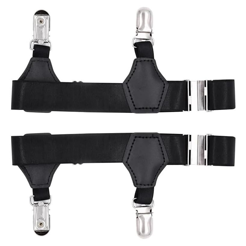 Sujetadores de Calcetines Ajustables UUYYEO 2 Pcs Antideslizantes