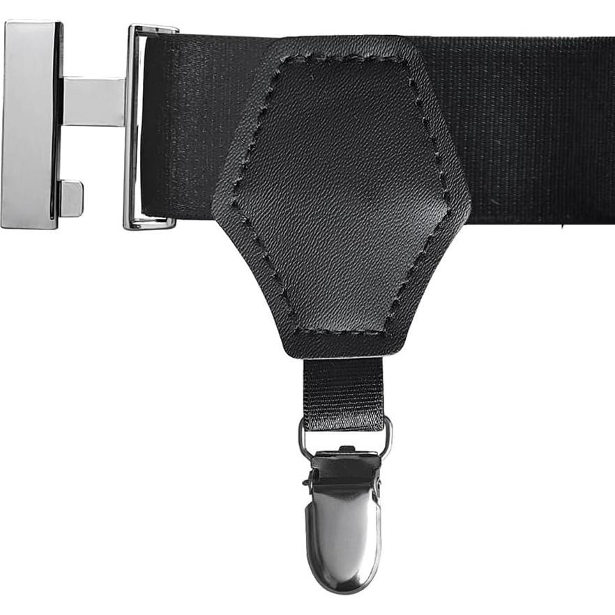 Sujetadores de Calcetines Ajustables UUYYEO 2 Pcs Antideslizantes