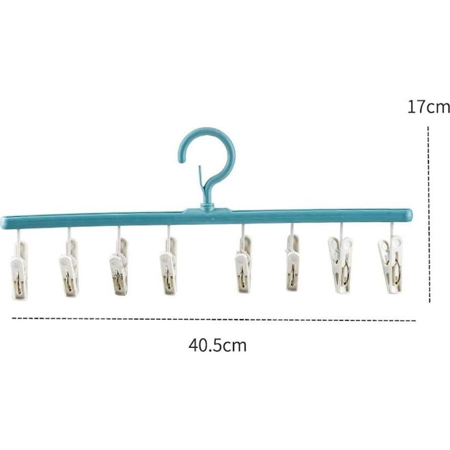 Estante de Secado de Ropa Gofidin 2 Piezas con Clips