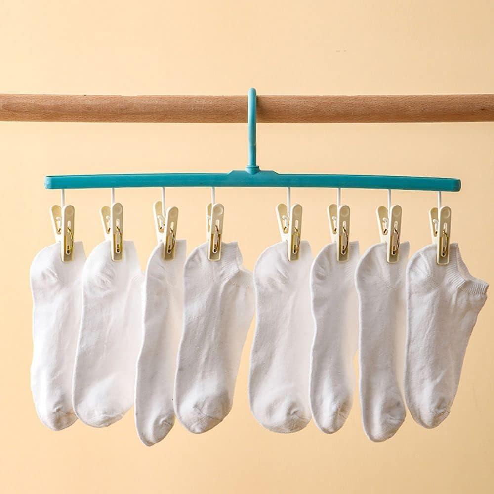 Estante de Secado de Ropa Gofidin 2 Piezas con Clips