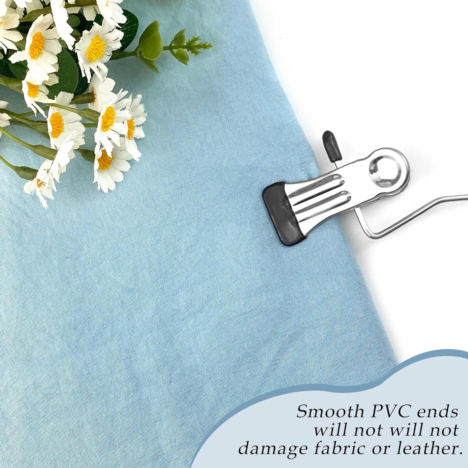 20 Ganchos Colgantes de Acero Inoxidable Quacc 10.4 cm