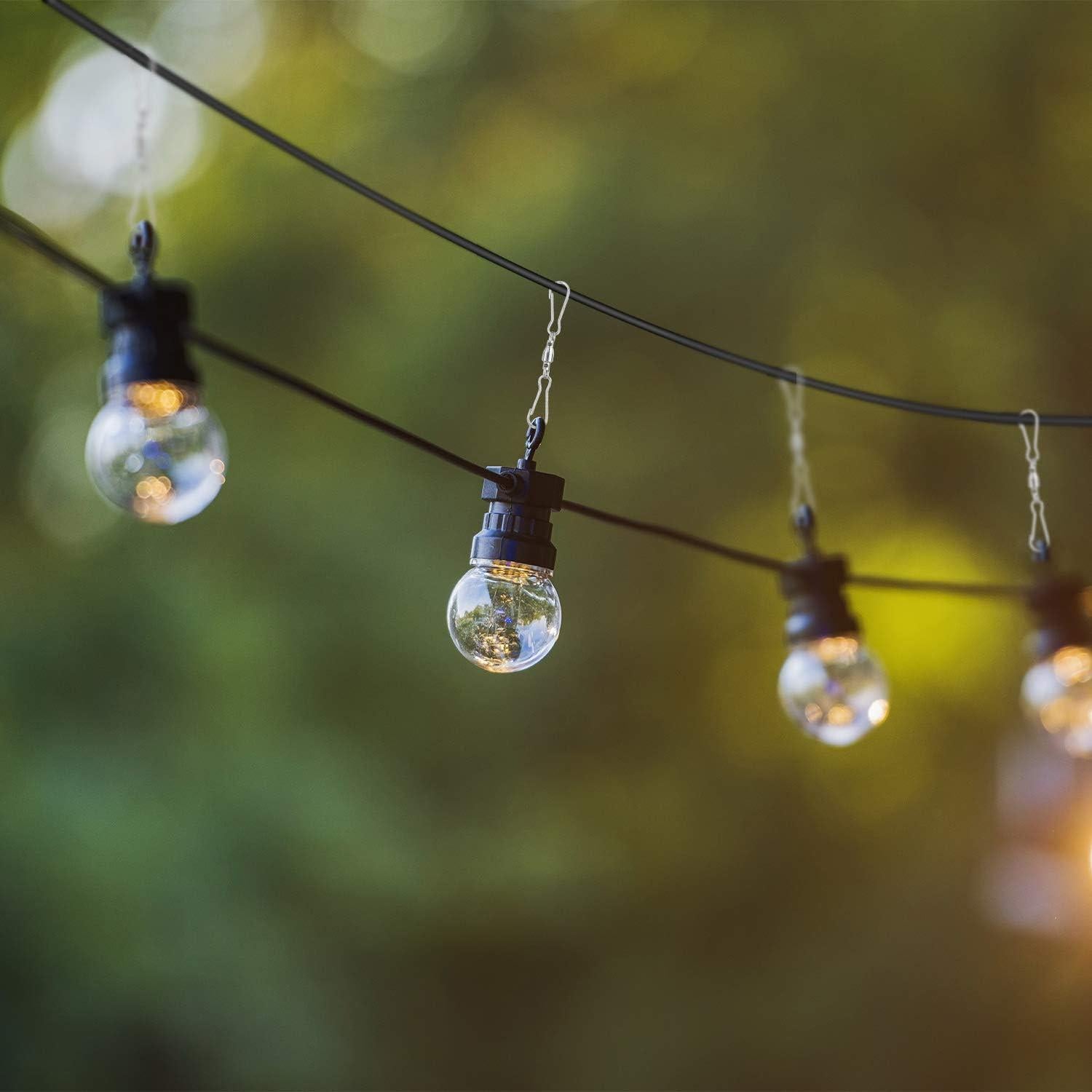 KUUQA Paquete de 12 Ganchos Giratorios Duales 18 cm