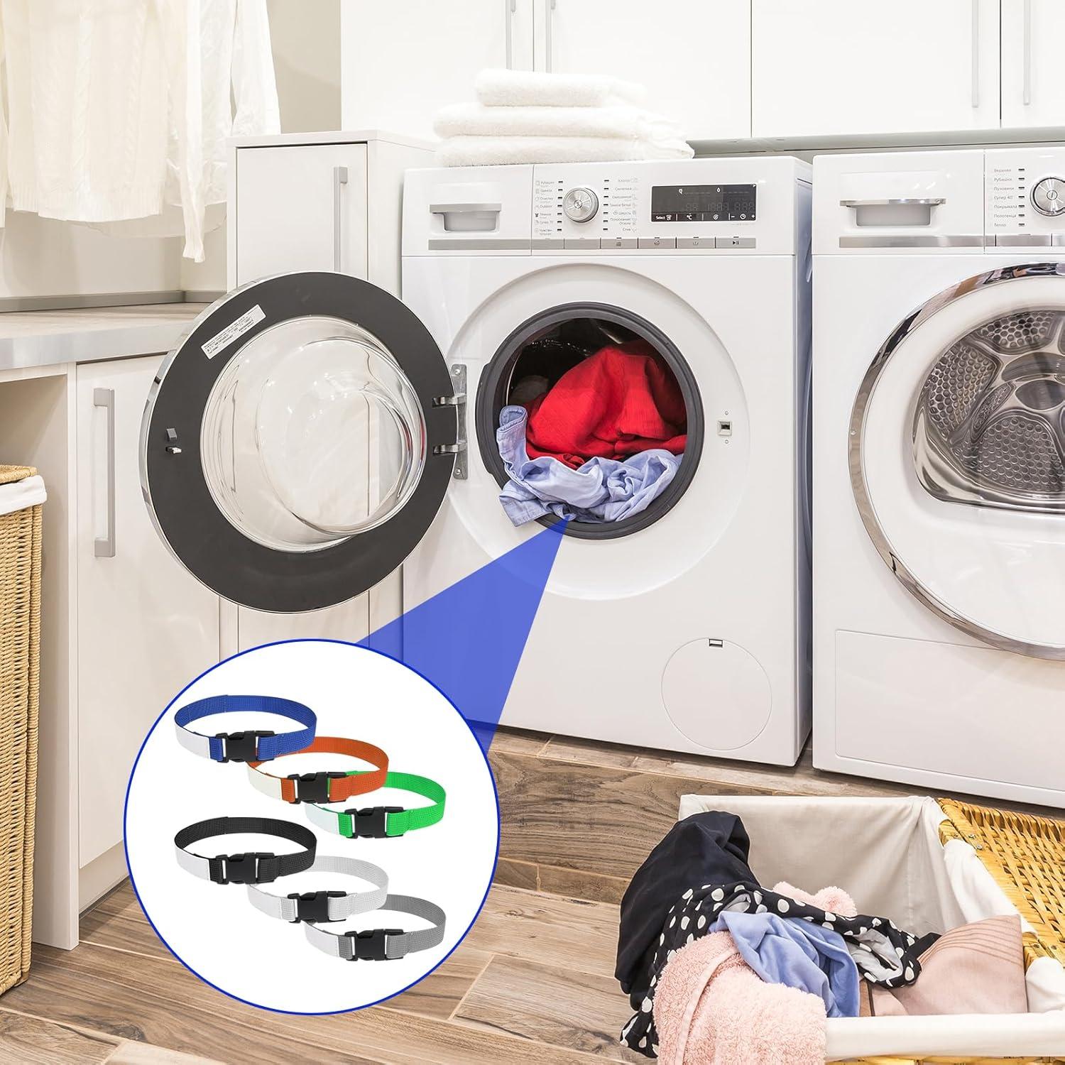 6 Laços de Lavanderia Ajustáveis Skrfren - Organizador de Roupas