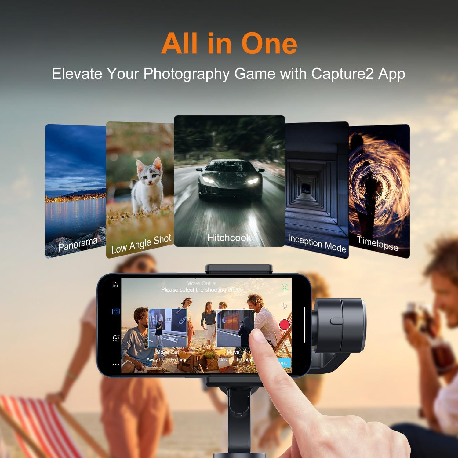 Estabilizador de Cardán FUNSNAP Capture 2S para Smartphone