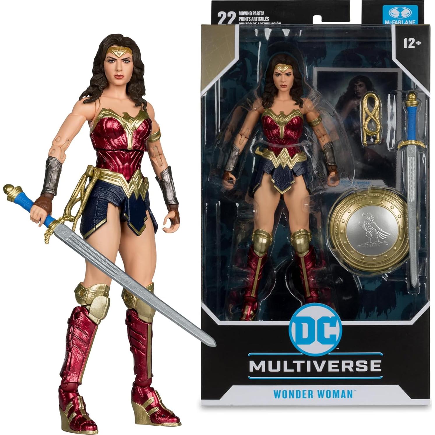 McFarlane Toys - DC Multiverse Wonder Woman (Batman V Superman: Dawn of Justice) 7in Action Figure