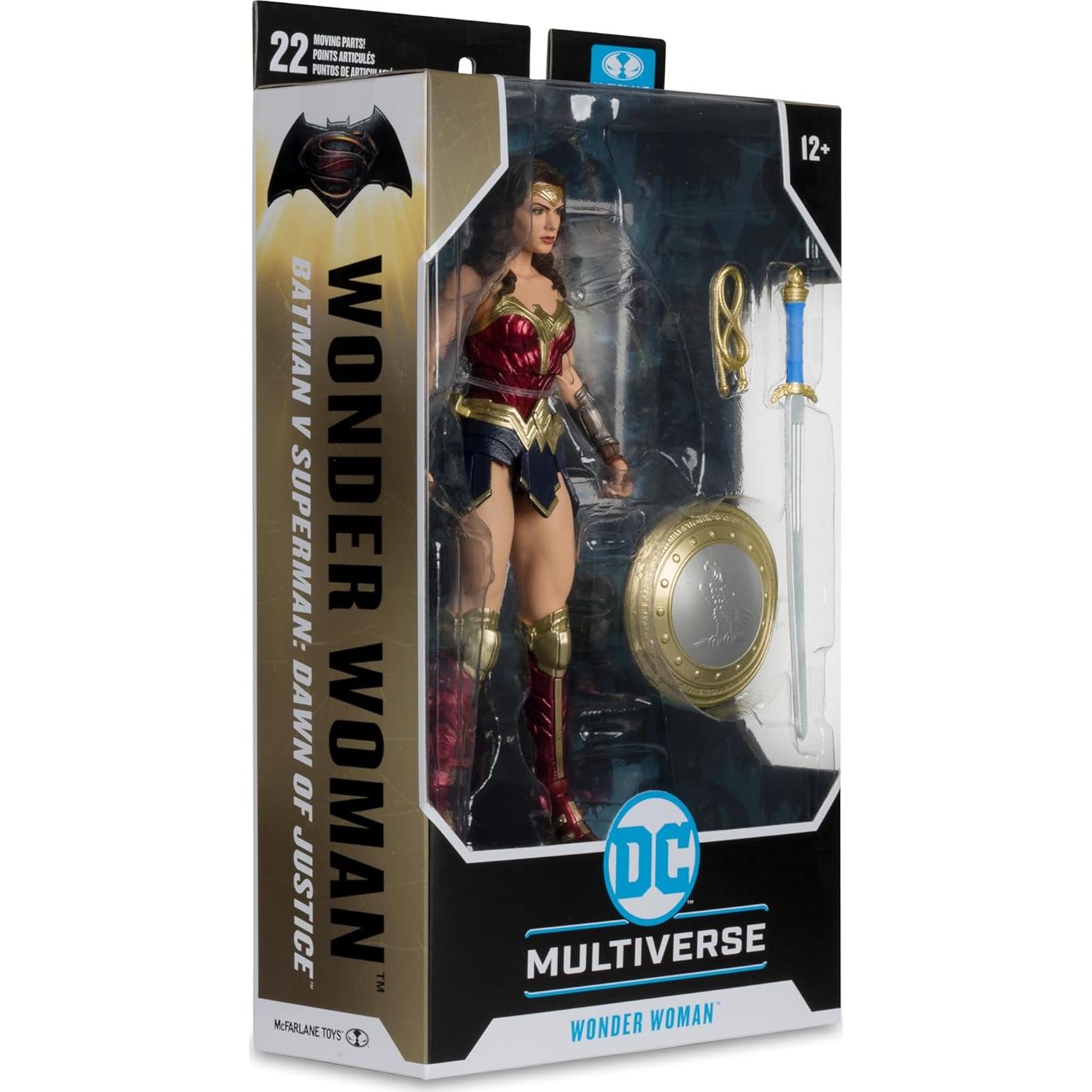 McFarlane Toys - DC Multiverse Wonder Woman (Batman V Superman: Dawn of Justice) 7in Action Figure