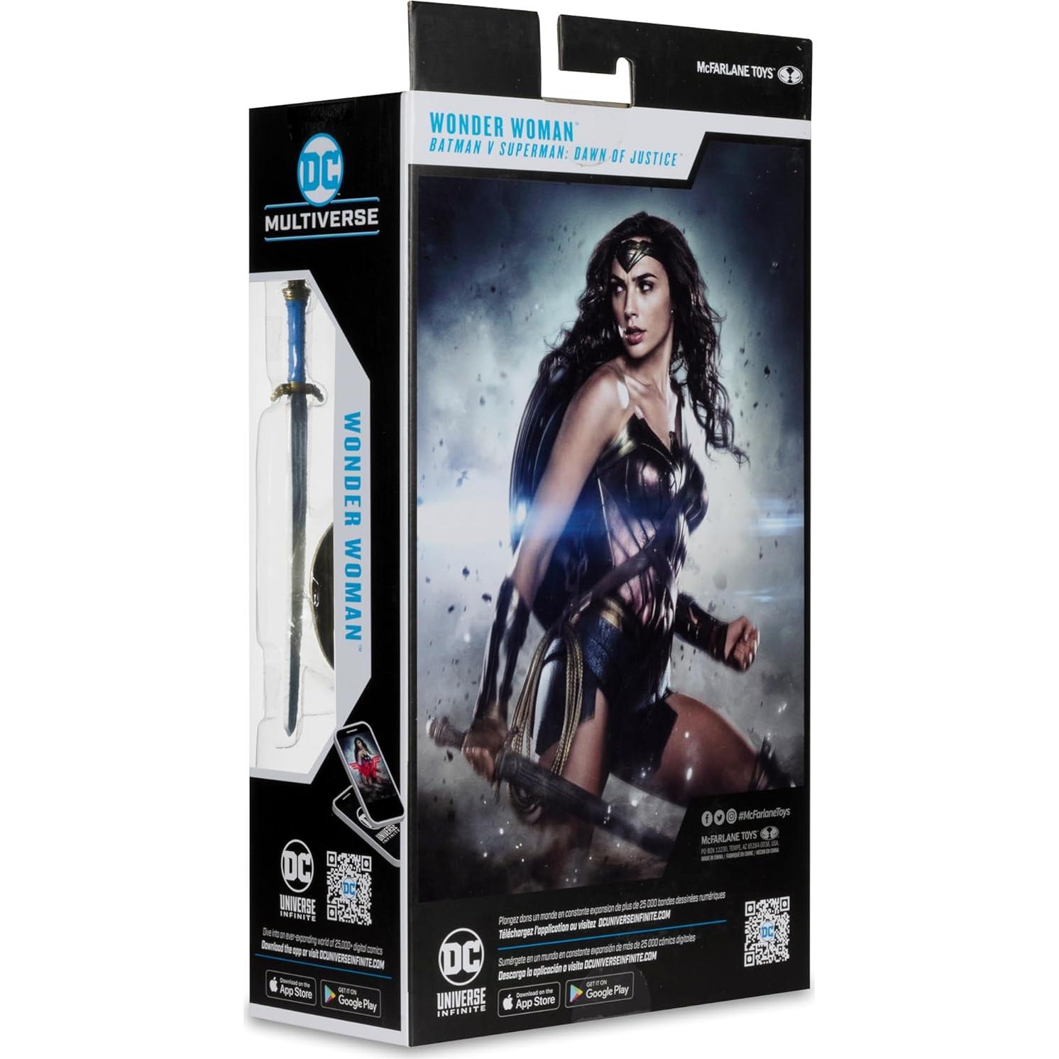 McFarlane Toys - DC Multiverse Wonder Woman (Batman V Superman: Dawn of Justice) 7in Action Figure