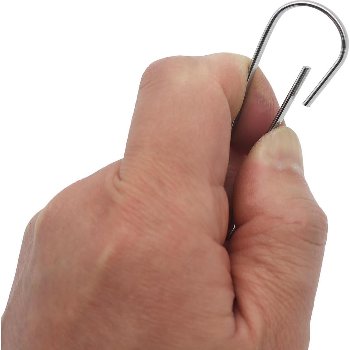 Ganchos de Resorte de Acero Inoxidable LYECUN 7 cm - 6 Pcs