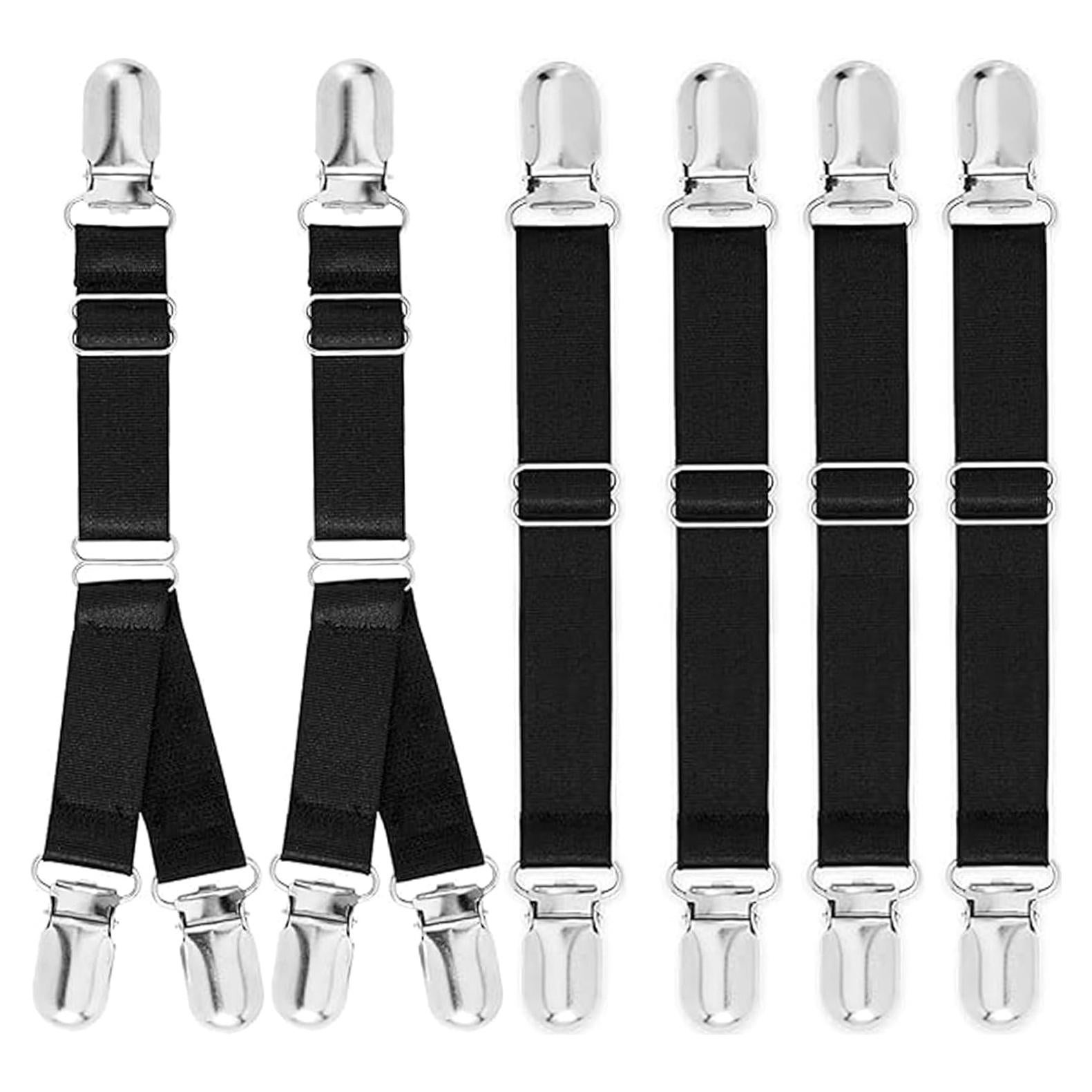 Cinturón de Muslo Ajustable Leoparts Unisex Negro 2PCS