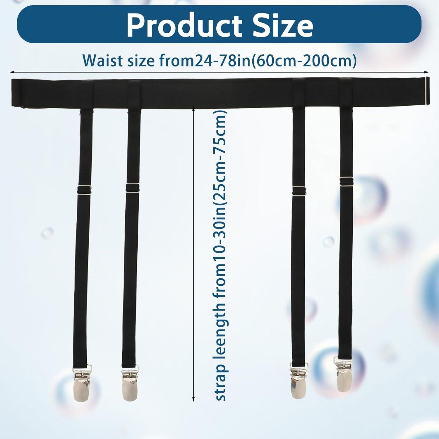 Cinturón de liga ajustable InnoHHustle negro talla grande