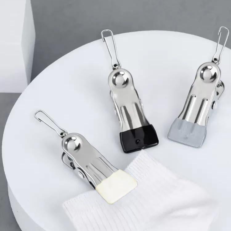 Pinzas Multifuncionales de Acero Inoxidable AW - 30 Unidades Verde Claro