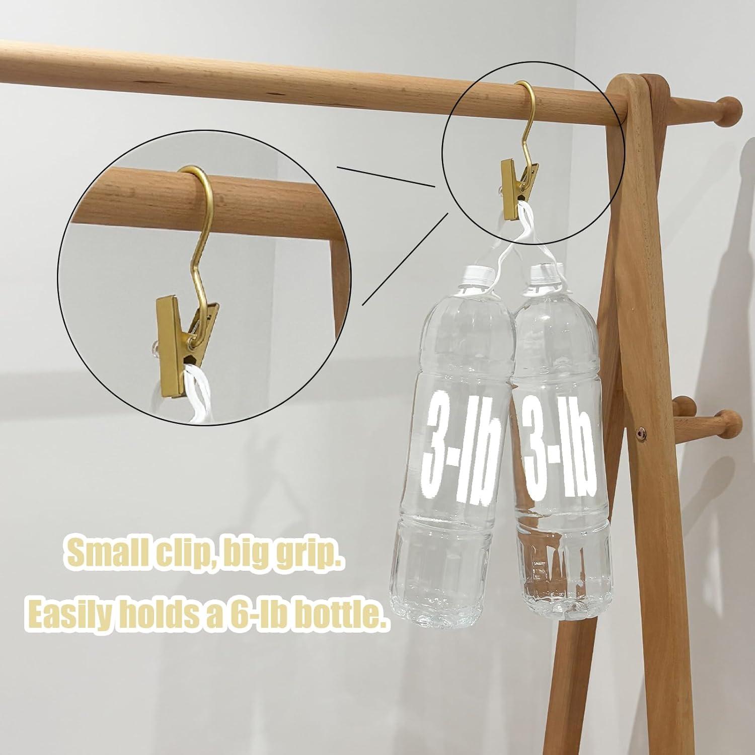 Ganchos para Botas Koobay Dorados 20 Paquete Alta Resistencia