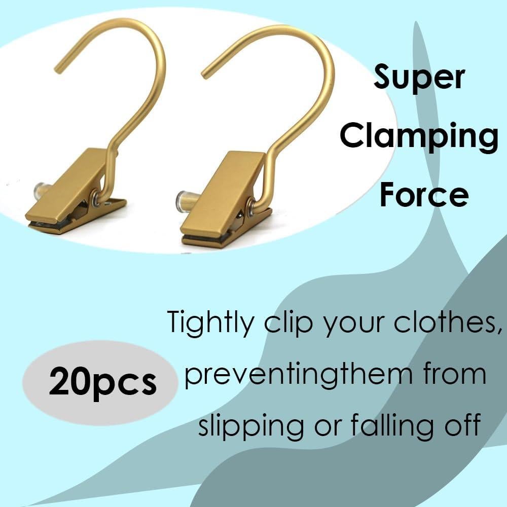 Ganchos para Botas Koobay Dorados 20 Paquete Alta Resistencia