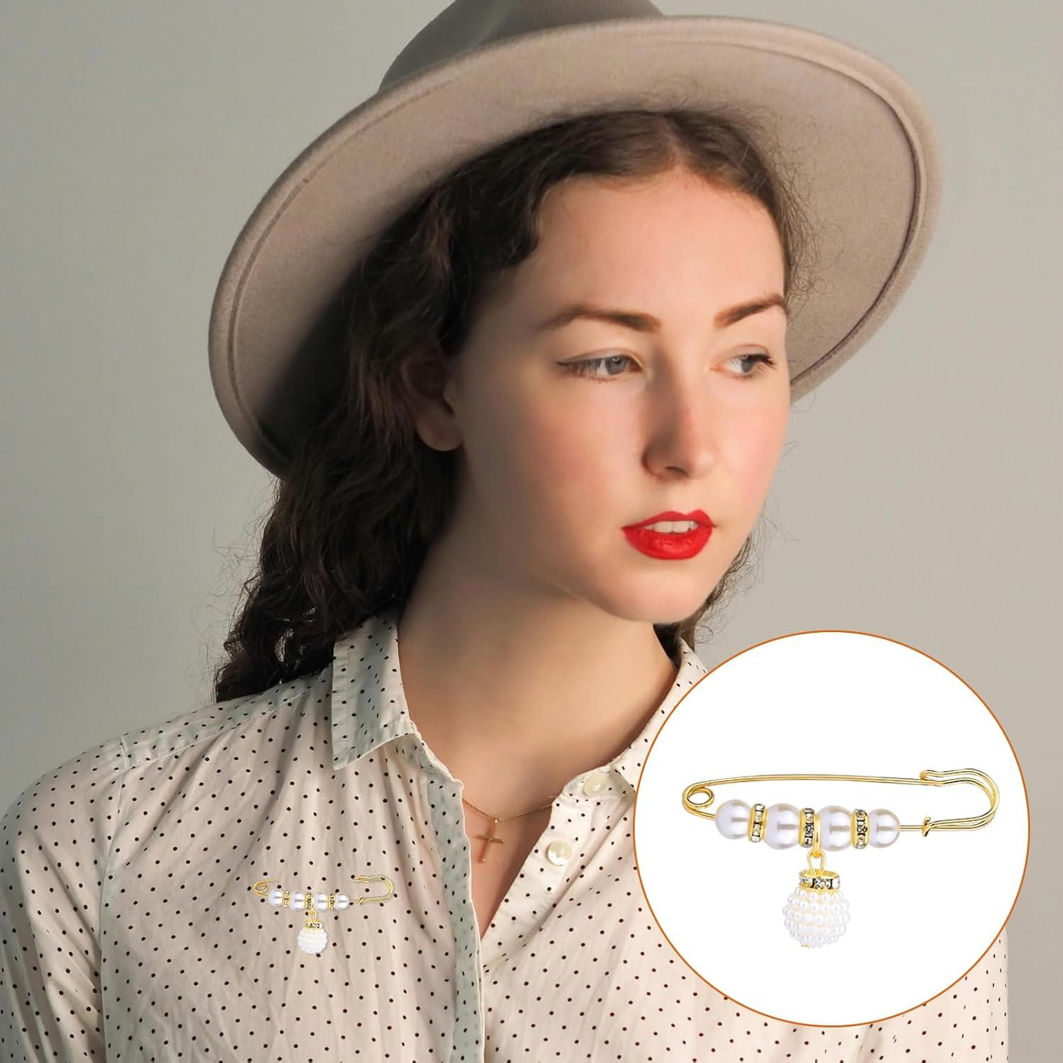 50 Broches y Pines de Metal Multicolor Gosknor para Ropa