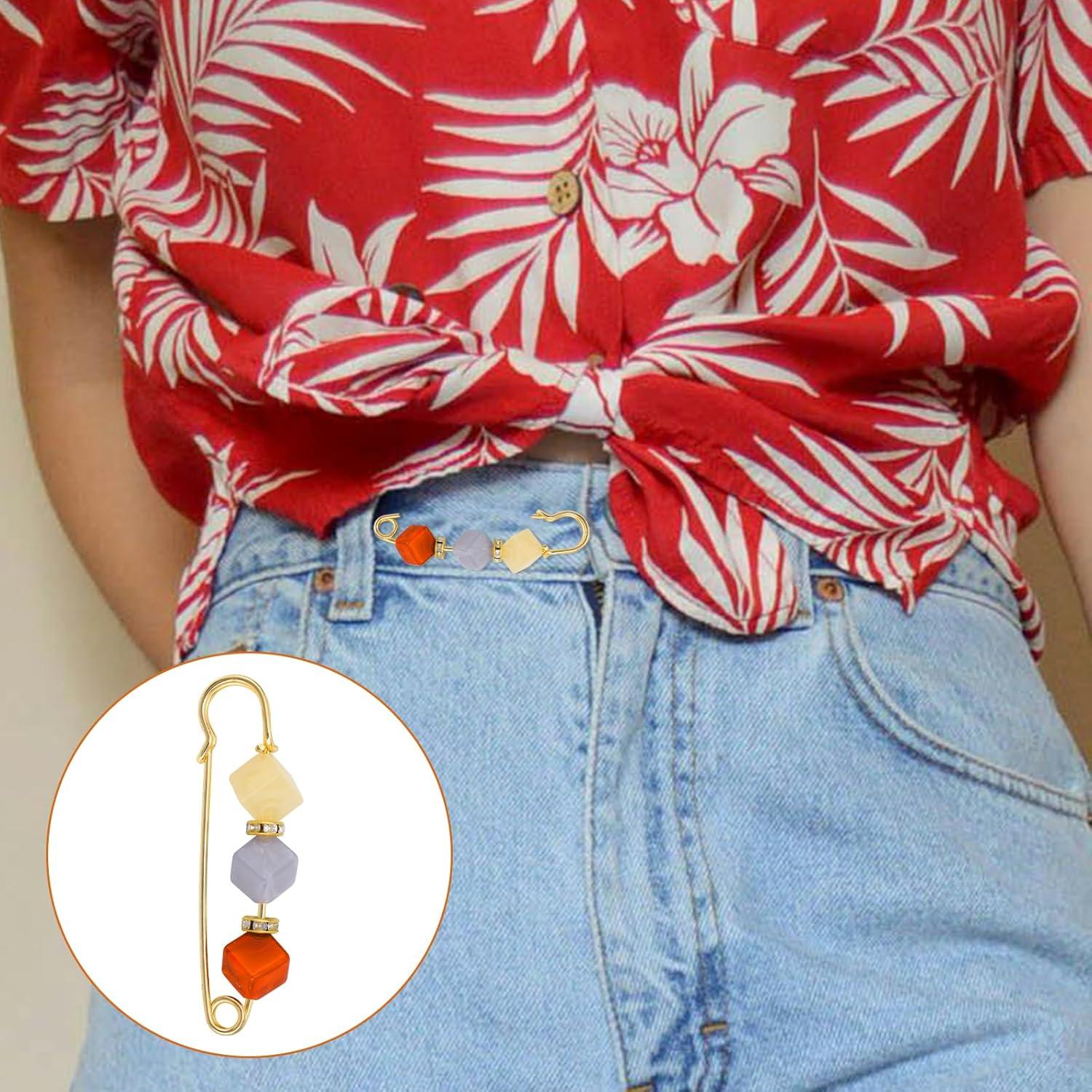 50 Broches y Pines de Metal Multicolor Gosknor para Ropa