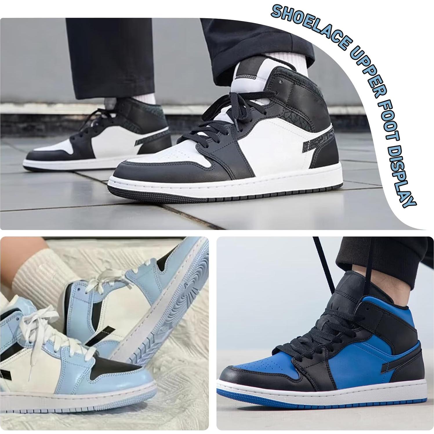 Cintas Planas de Reemplazo UamGlsob 140cm Blancas para Zapatillas