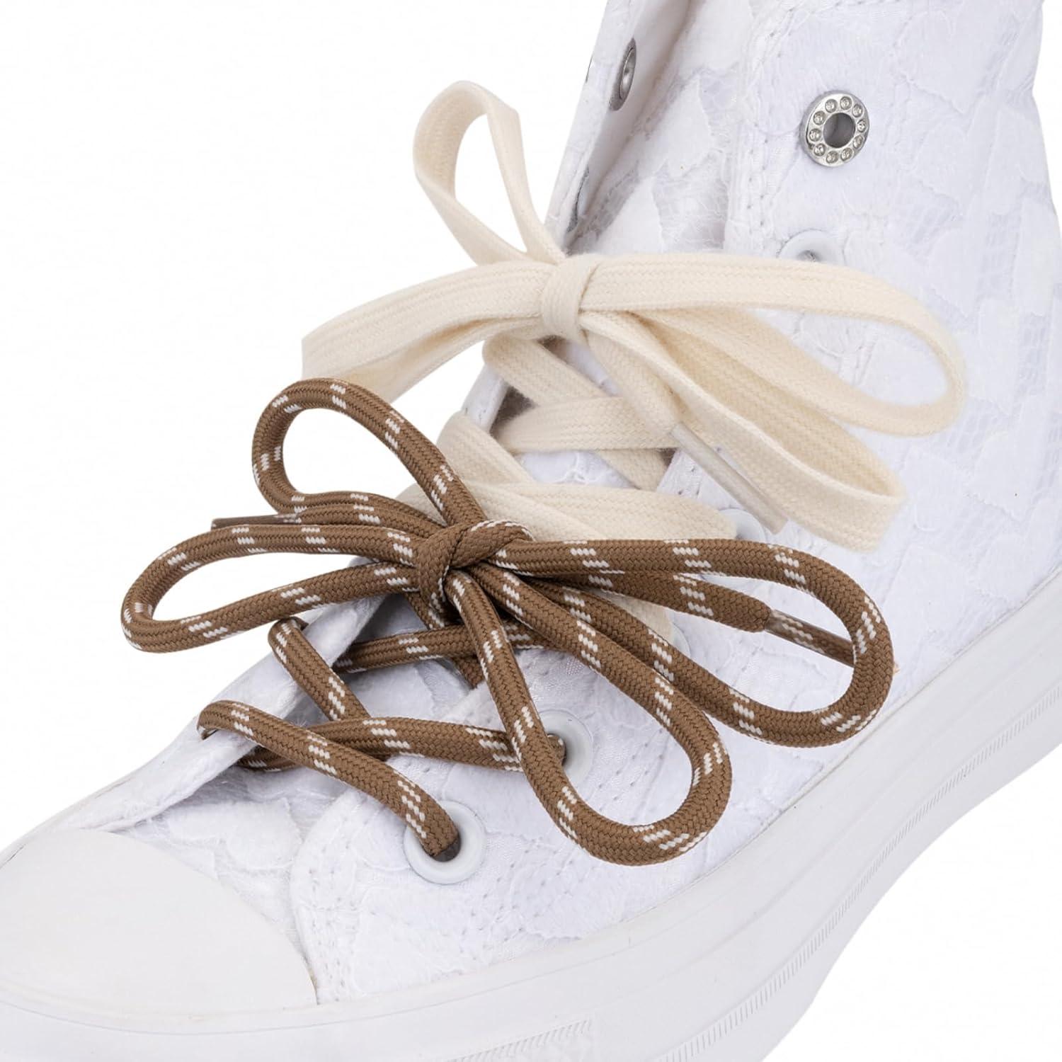 Cuerdas de Zapato Multi Color 100cm - Reemplazo para Zapatillas y Botas