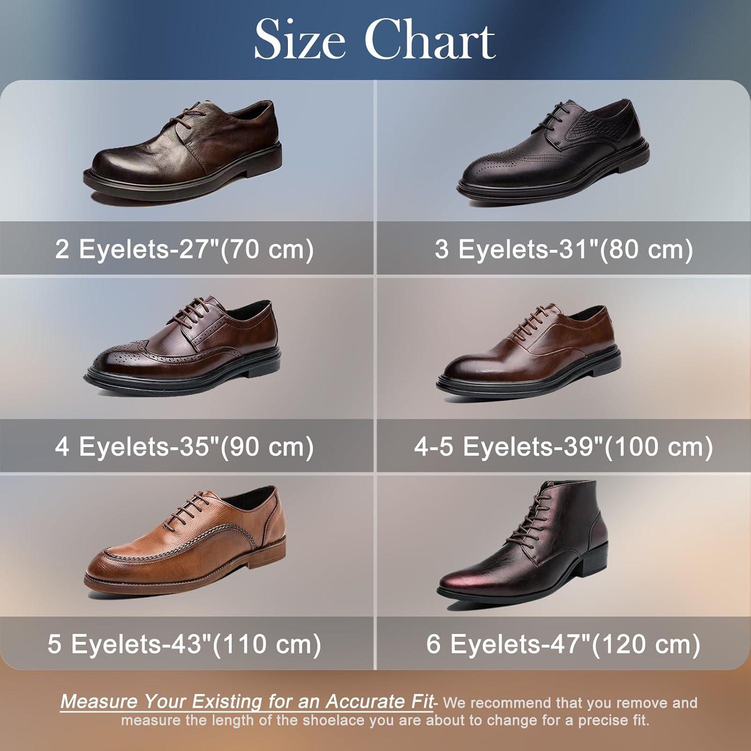 Cordones de Zapatos Redondos Encerados Algodón 2 Pares 31"