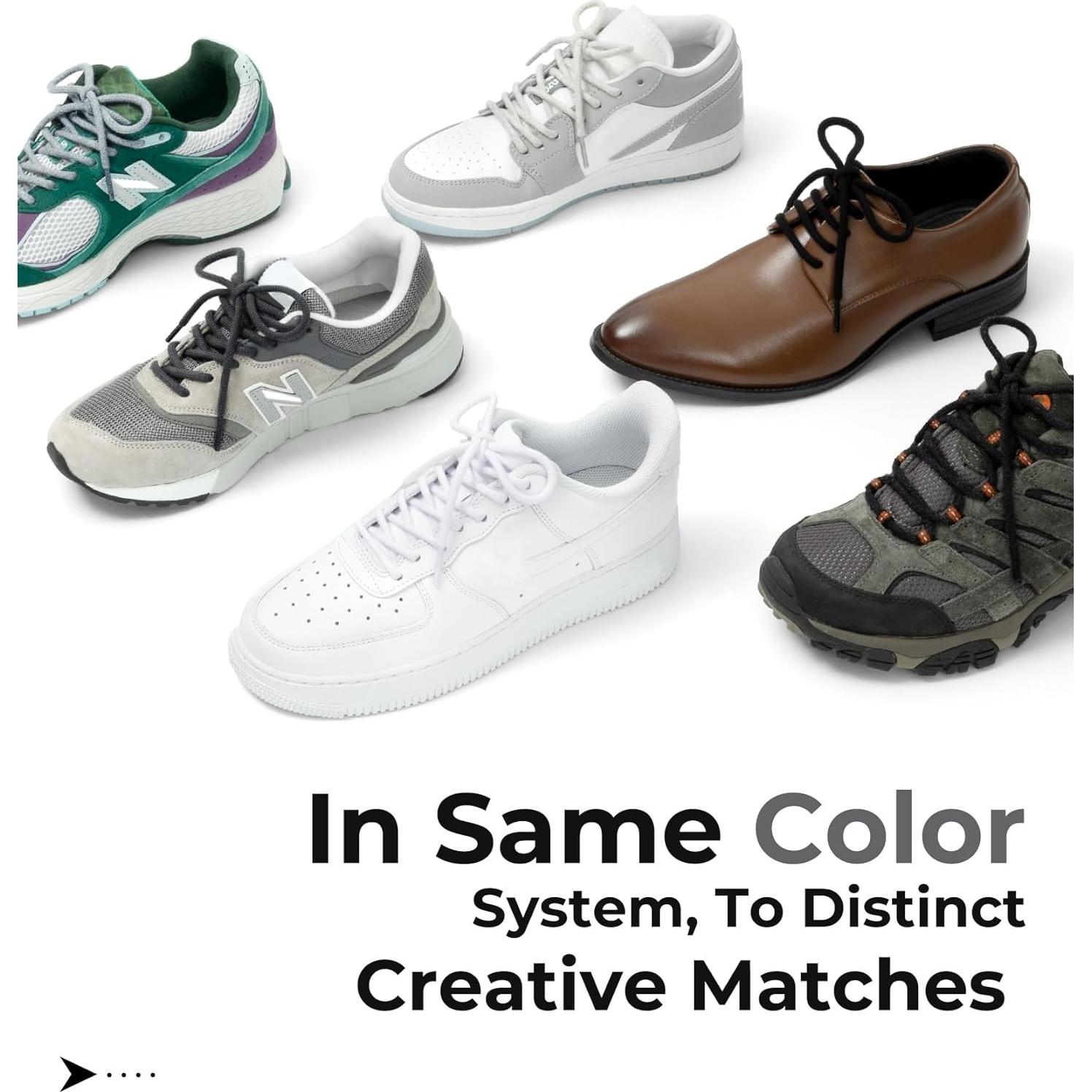 Cordones Redondos de Algodón Handshop 100 cm Antideslizantes