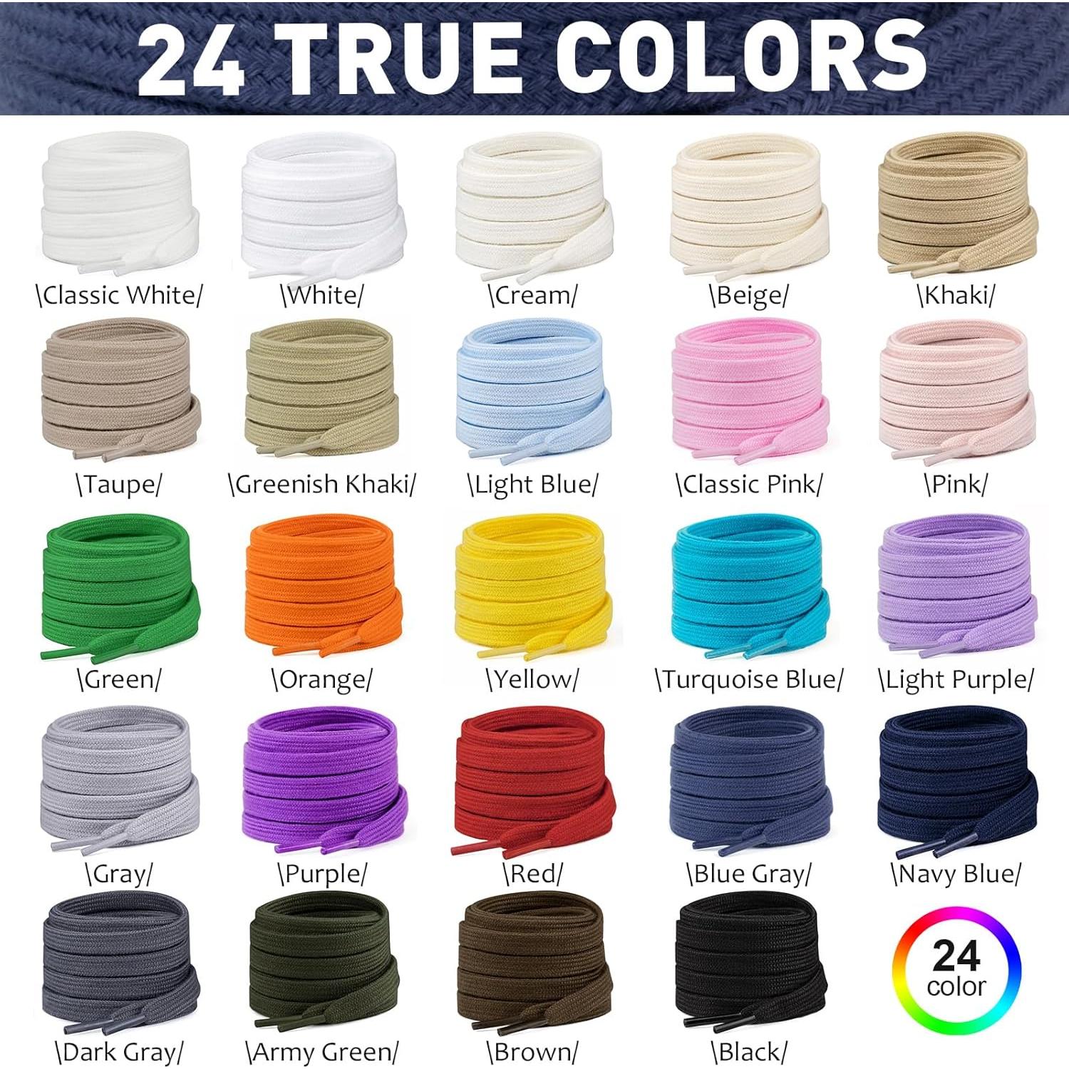 Cordones Planos Stepace 2 Pares 8mm Poliester Algodón Gris