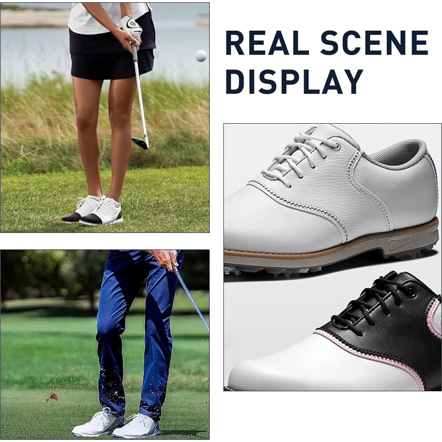 Cordones de Golf de Poliéster FootJoy 100cm - 2.5mm Blanco