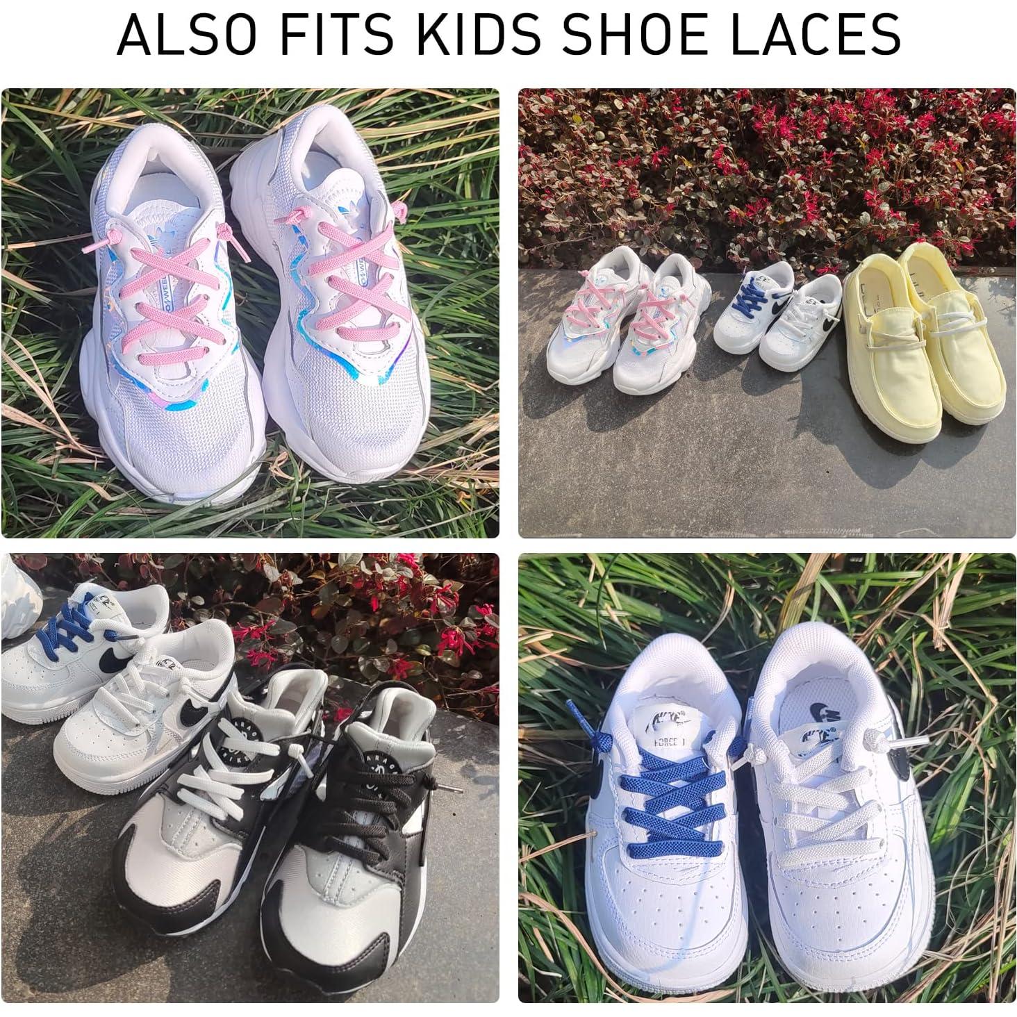 Agujetas Elásticas Planas UamGlsob 2 Pares 40.64 cm Blancas