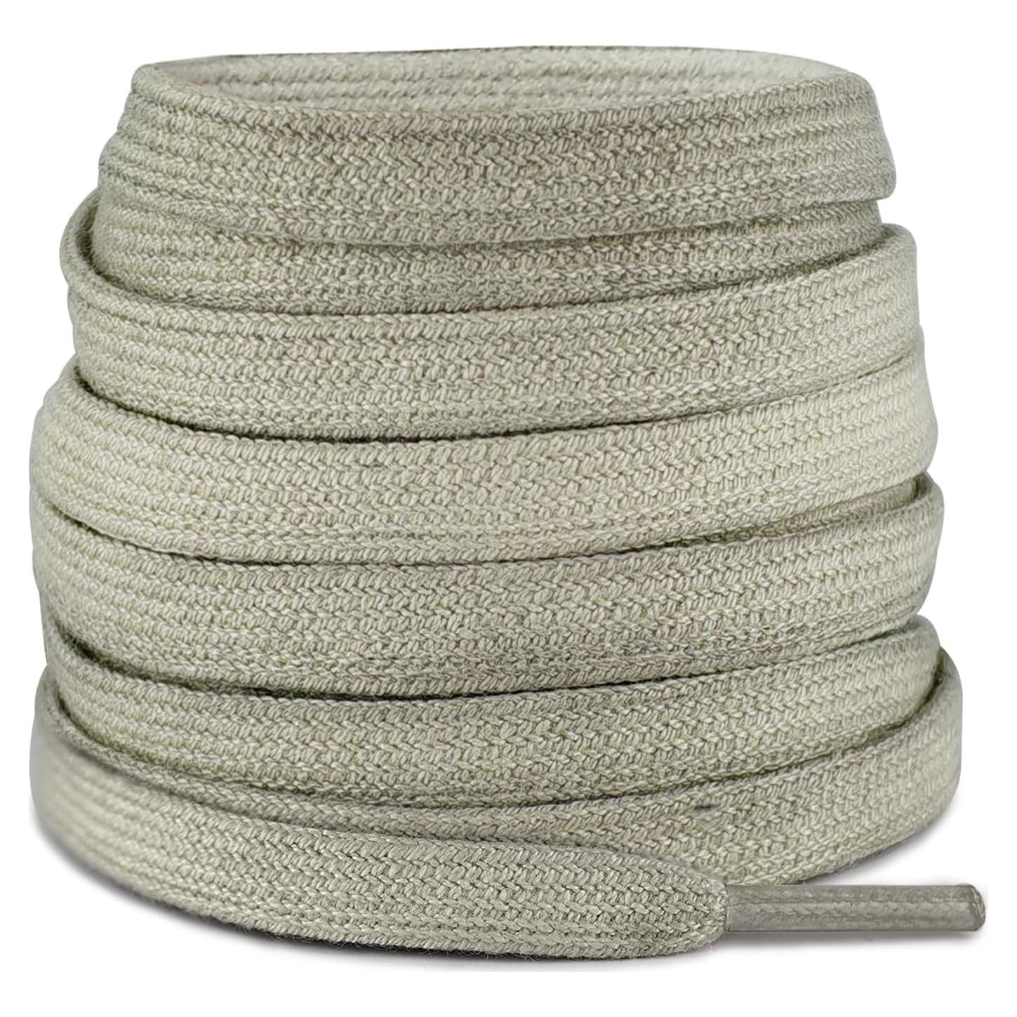 Cuerdas de Zapato de Algodón Envejecidas UamGlsob 120cm 8mm